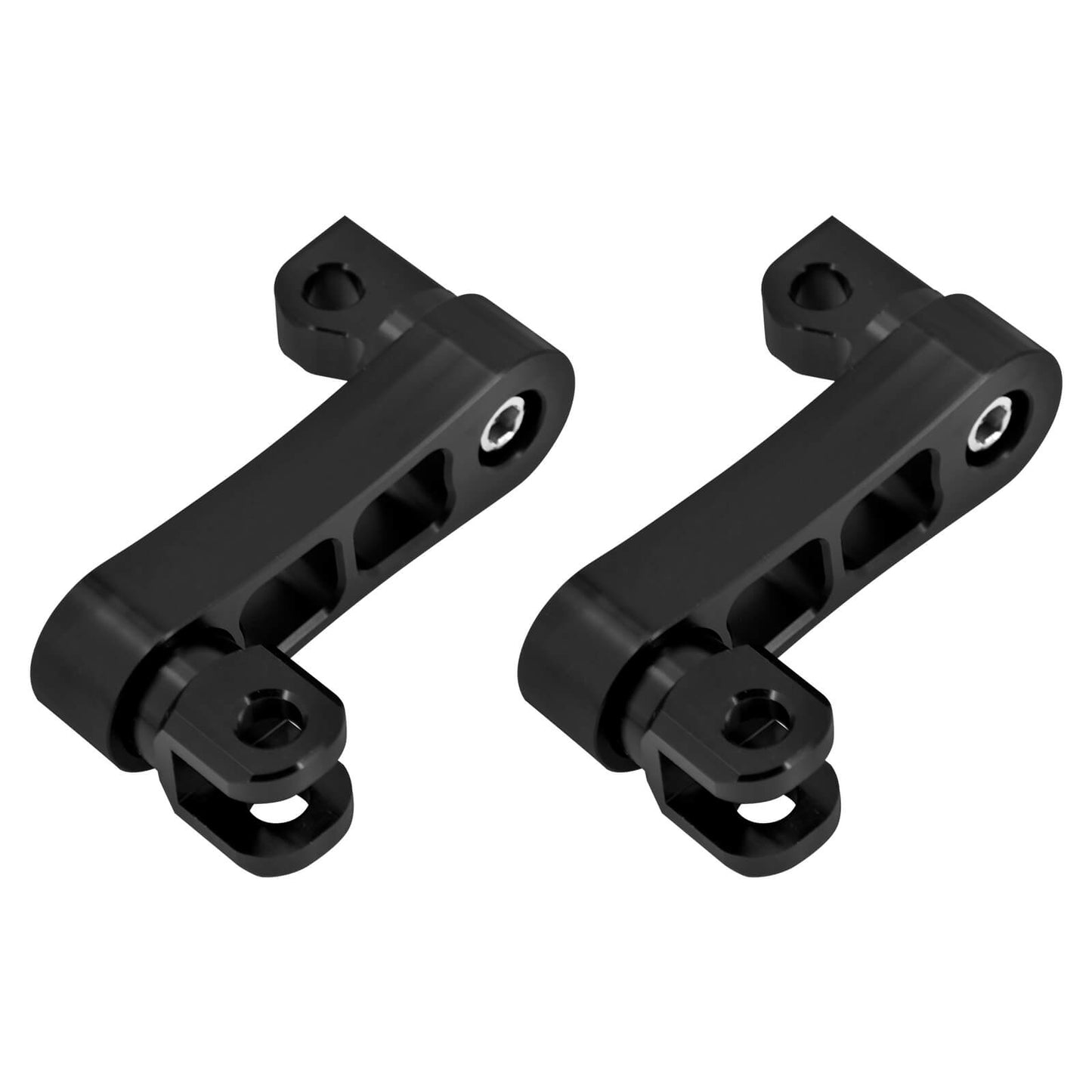 Foot Pegs Male Mount Extensions Black Aluminum For Harley Sportster Softail Dyna | HCmotorku