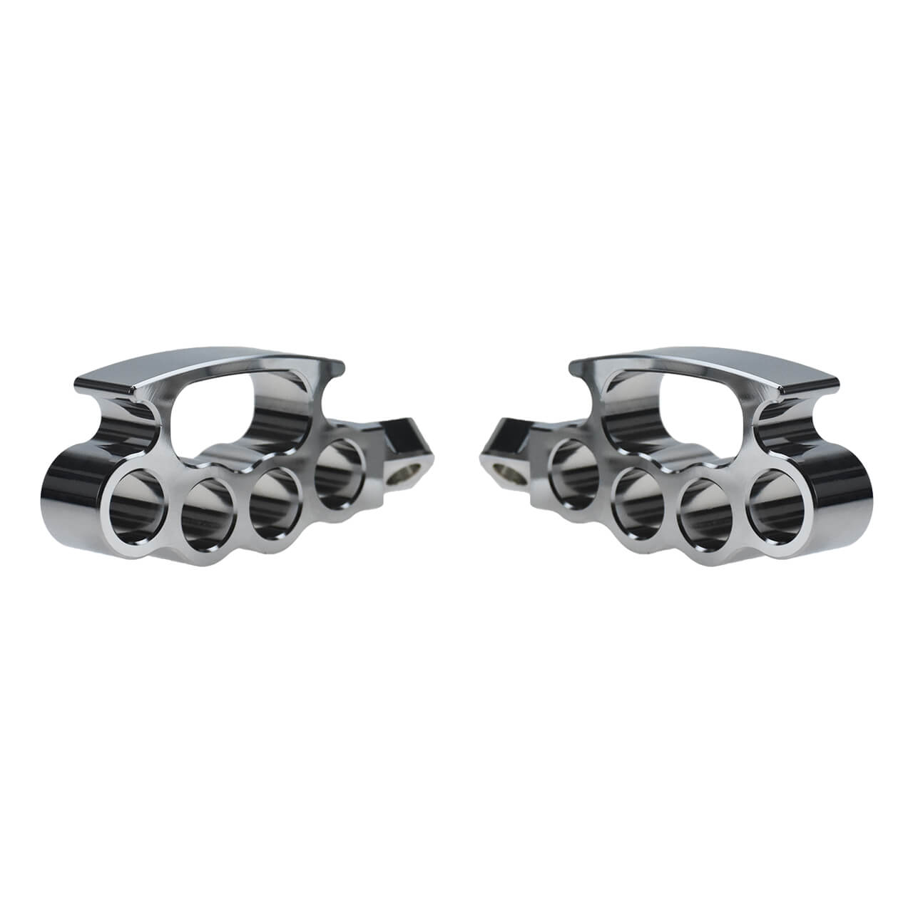 Flying Knuckle Control Foot Pegs Chrome For Harley Touring Road King Glide Dyna | HCmotorku