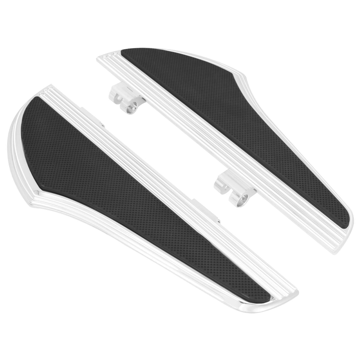 Rider Floorboards Chrome Foot Rest Footboards Fit Harley 2012-2025 FLD Touring | HCmotorku