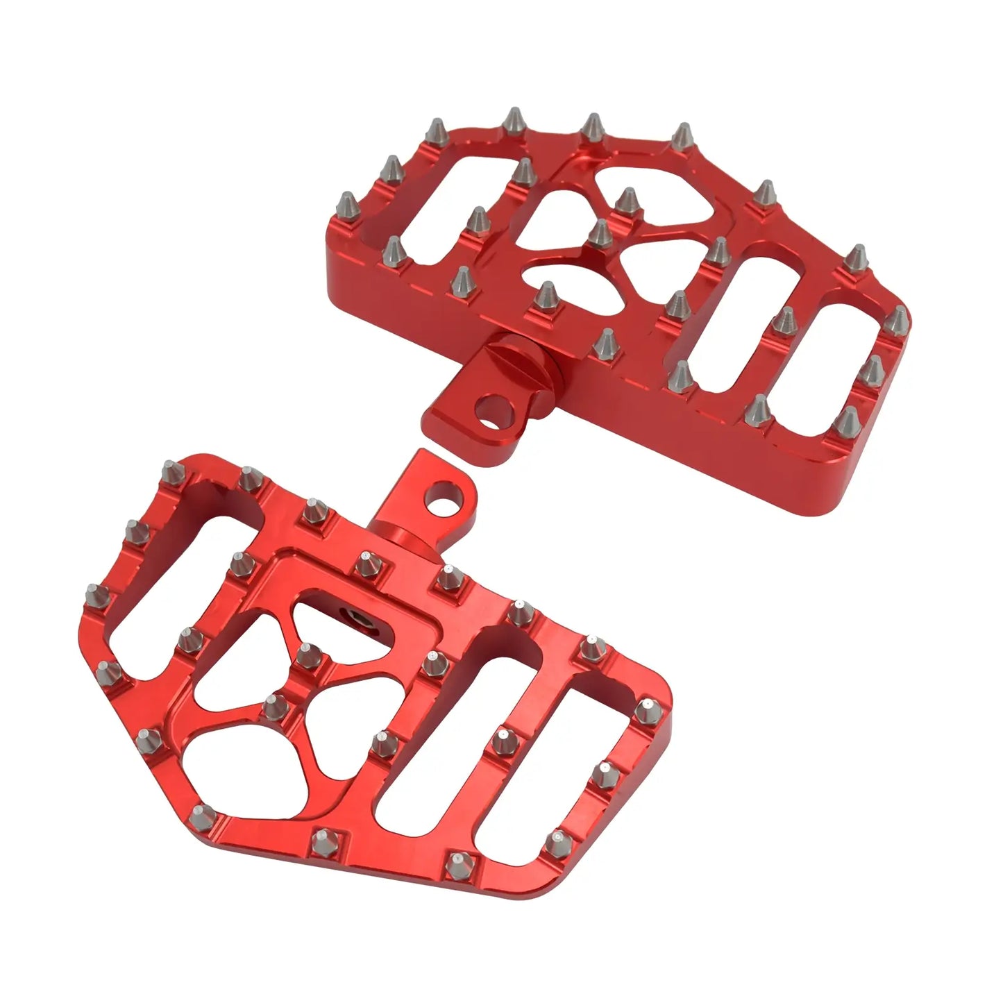 Mx Style Floorboards Brake Pedal Cover Kit Red Fit For Harley Touring Softail | HCmotorku