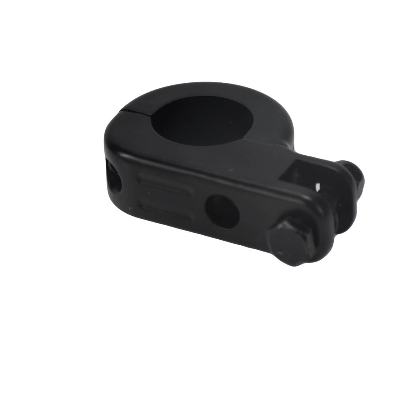 Footpeg Clamp Highway Crash Bar Footrest Mount Black Fit For Harley Street Glide | HCmotorku