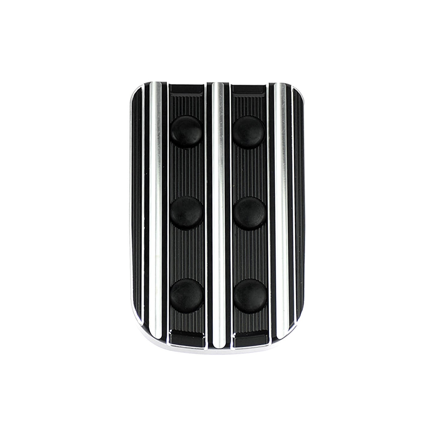 Wide Footrest Pedal Cover Black For Harley Heritage Softail 1986-2017 | HCmotorku