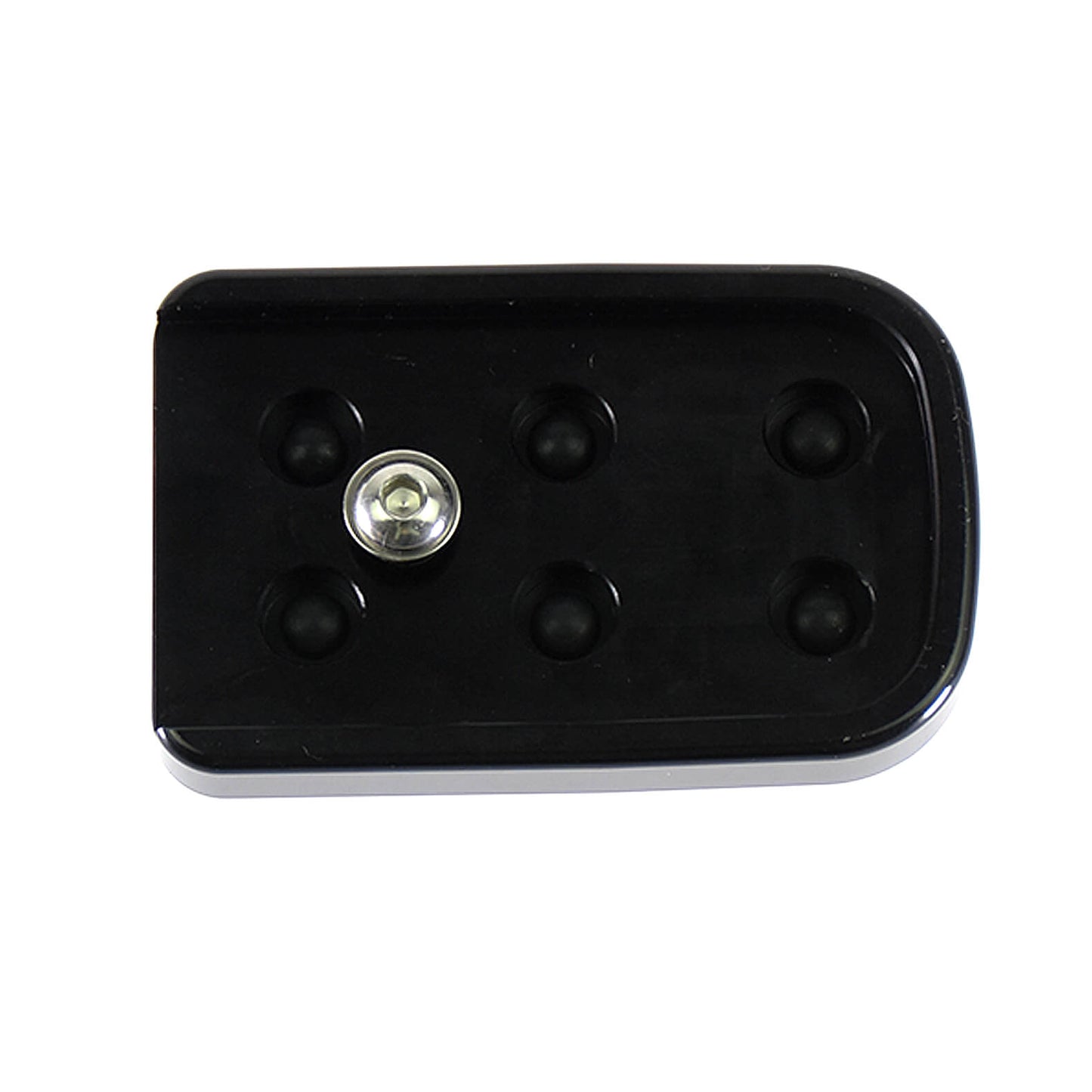 Wide Footrest Pedal Cover Black For Harley Heritage Softail 1986-2017 | HCmotorku