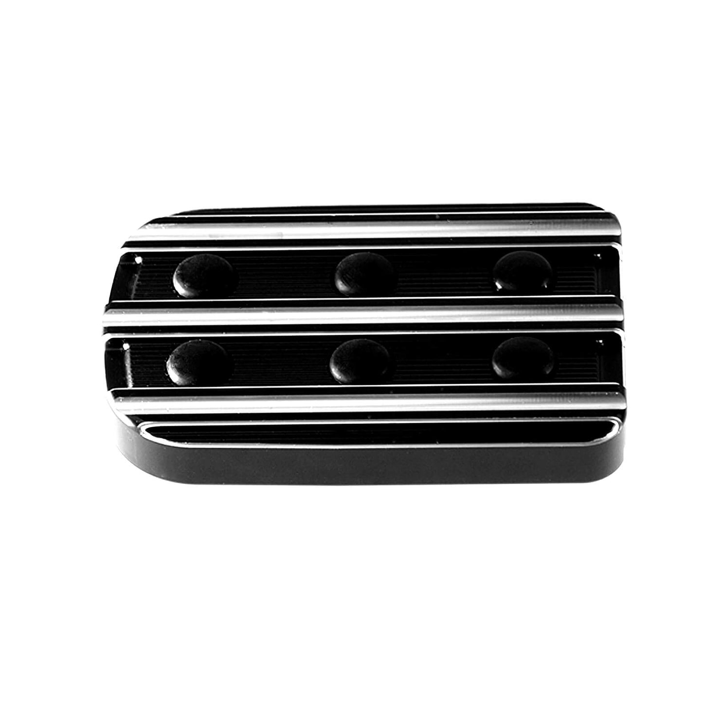 Wide Footrest Pedal Cover Black For Harley Heritage Softail 1986-2017 | HCmotorku