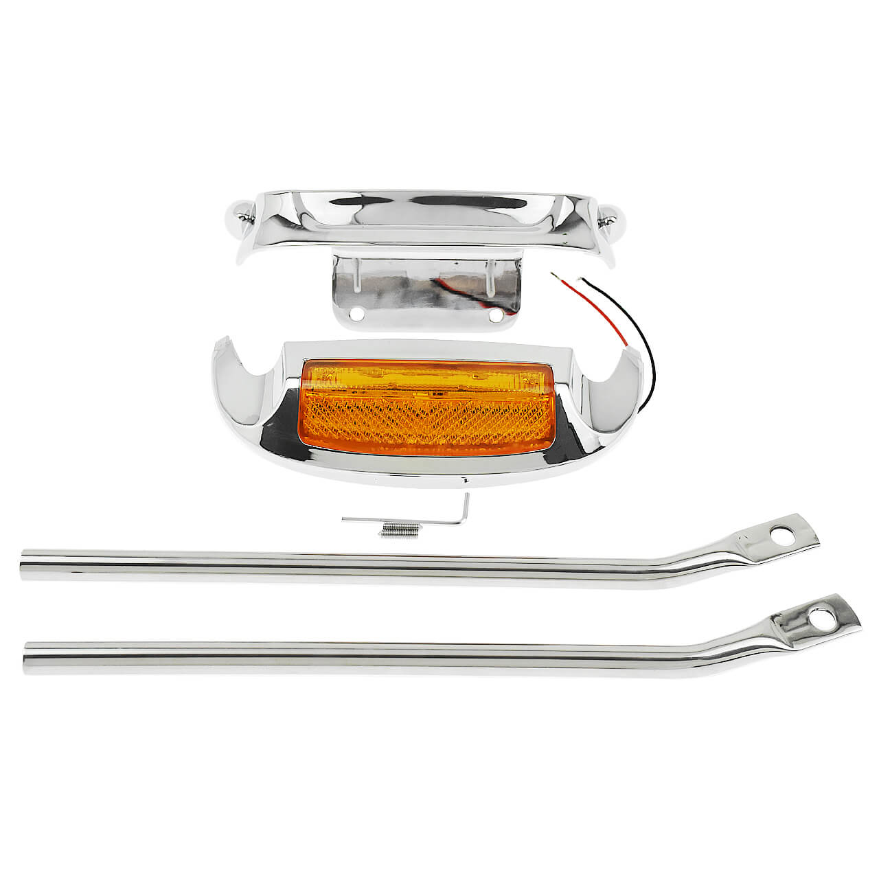 Air Wing Front Fender Rail Chrome Fit For Harley Touring Electra Glide 2014-2020 | HCmotorku