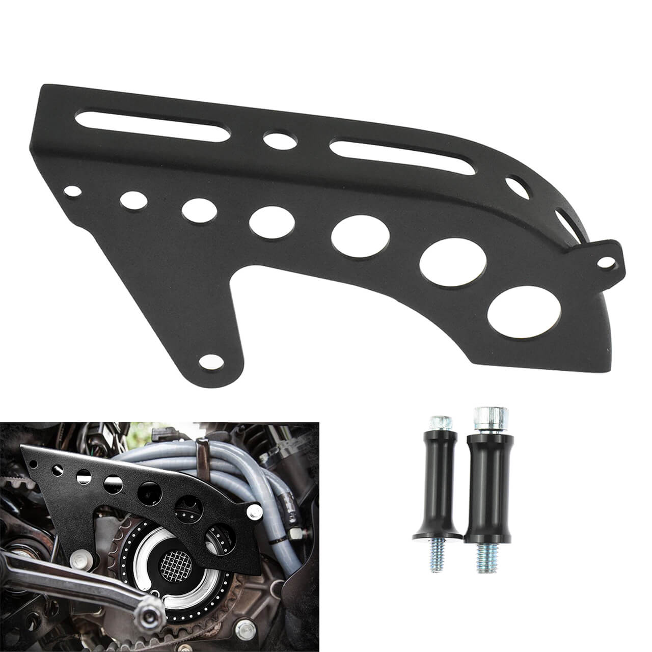 Front Pulley Guard Cover Fit For Harley Sportster XL 2004-2020 | HCmotorku