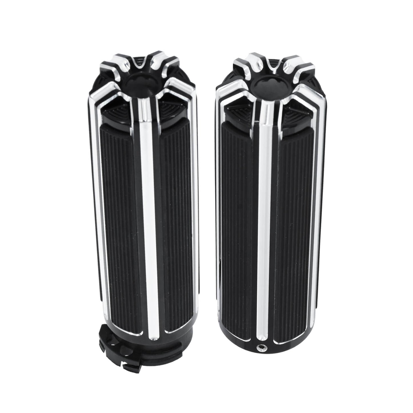 Pair 1" Motorcycle Handlebar Hand Grips Fit For Harley Dyna Touring Softail | HCmotorku