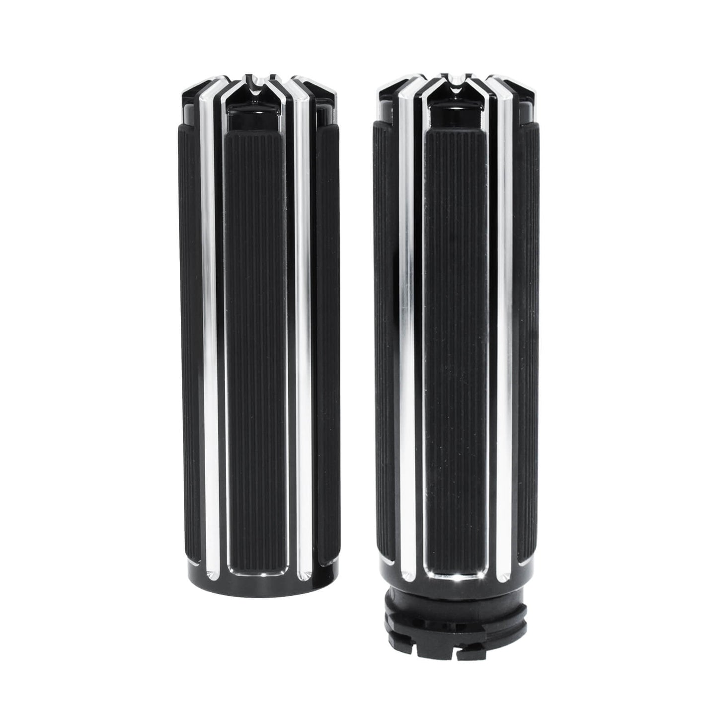 Pair 1" Motorcycle Handlebar Hand Grips Fit For Harley Dyna Touring Softail | HCmotorku