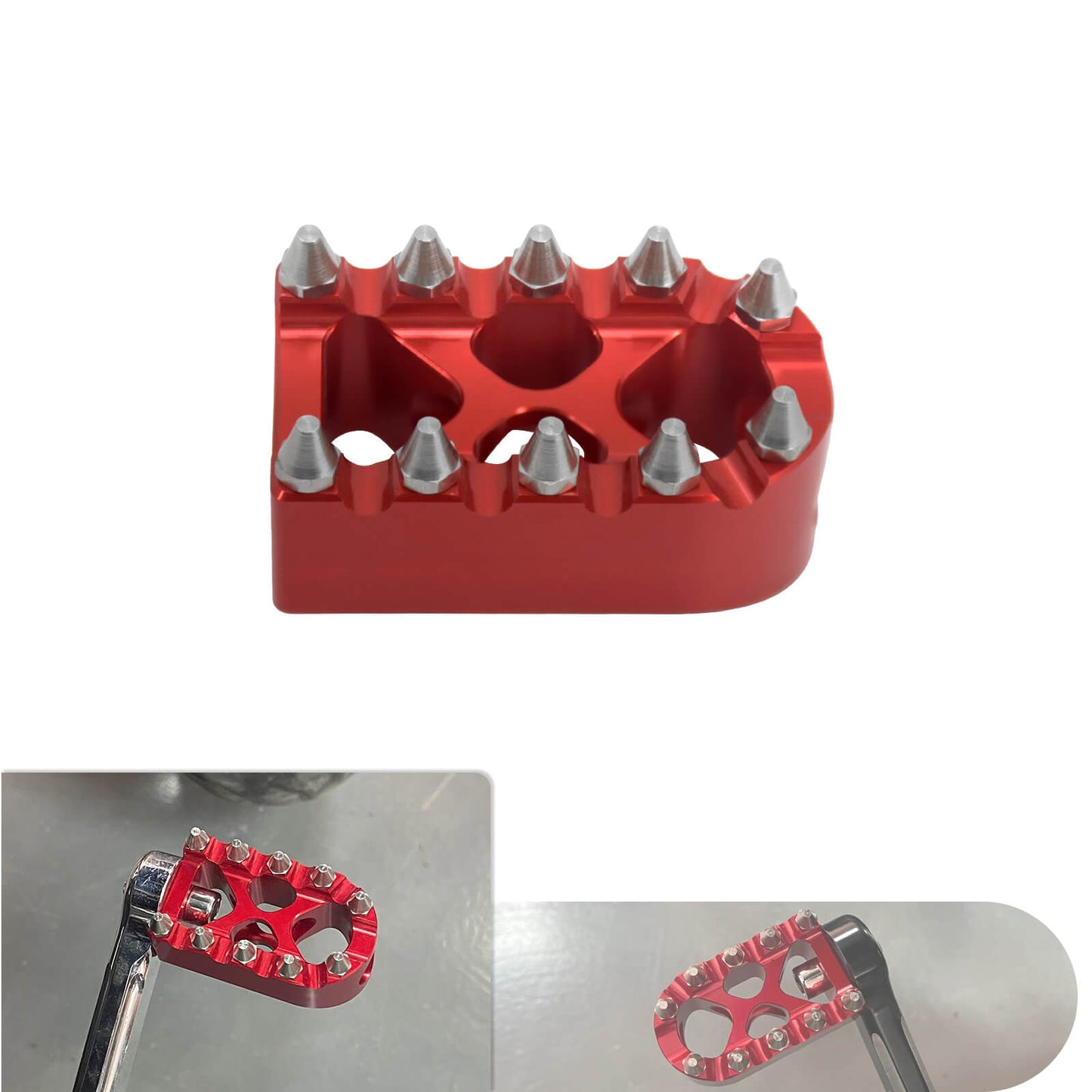 Gear Shifter Peg Brake Pegs MX Style Foot Pedal Fit For Harley | HCmotorku