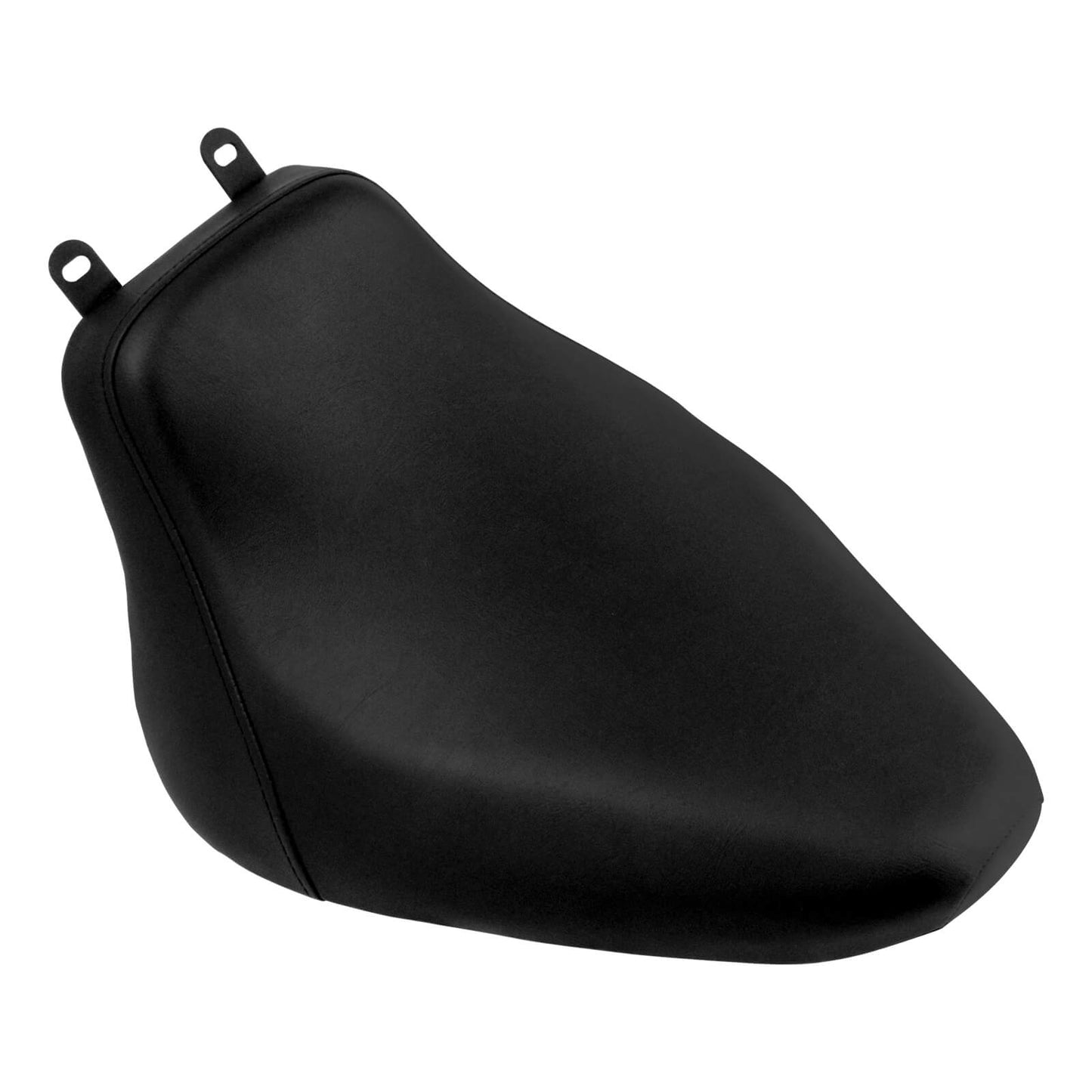 Solo Seat Cushion Black Pure Leather Fit For Harley Heritage Softail Deluxe 2006-2017 | HCmotorku