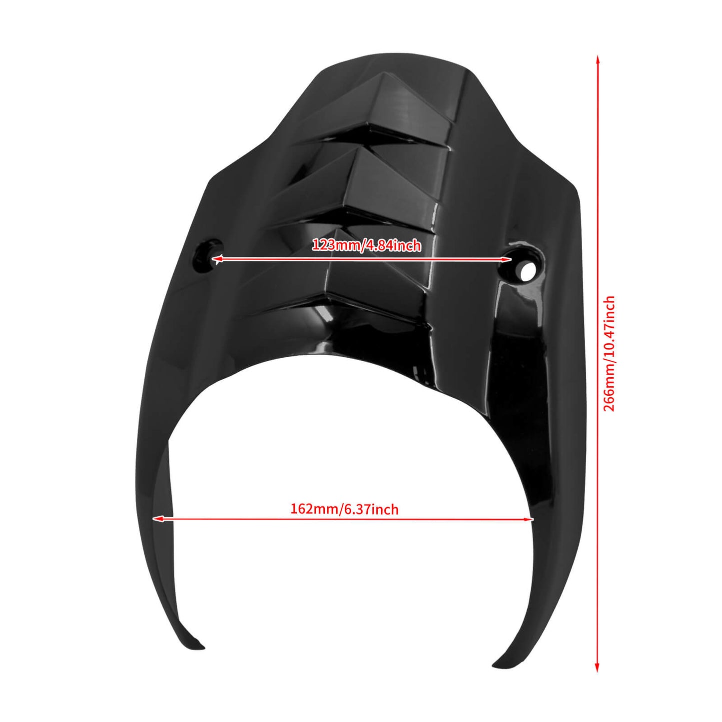 Headlight Fairing Gloss Black Fit For Harley Softail Breakout FXBRS 2018-2022 | HCmotorku