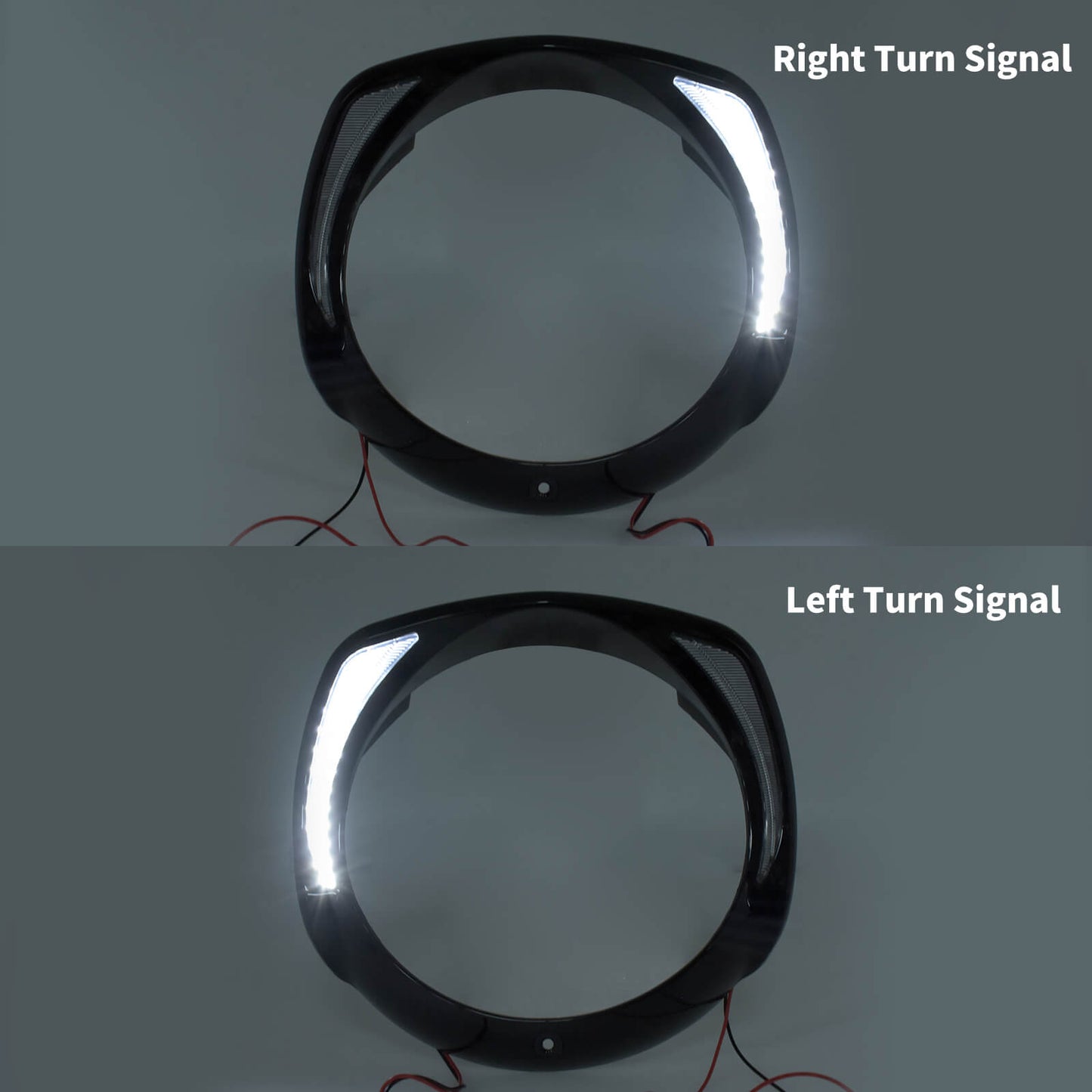 7" LED Headlight Trim Cover For Harley 2014-2024 | HCmotorku