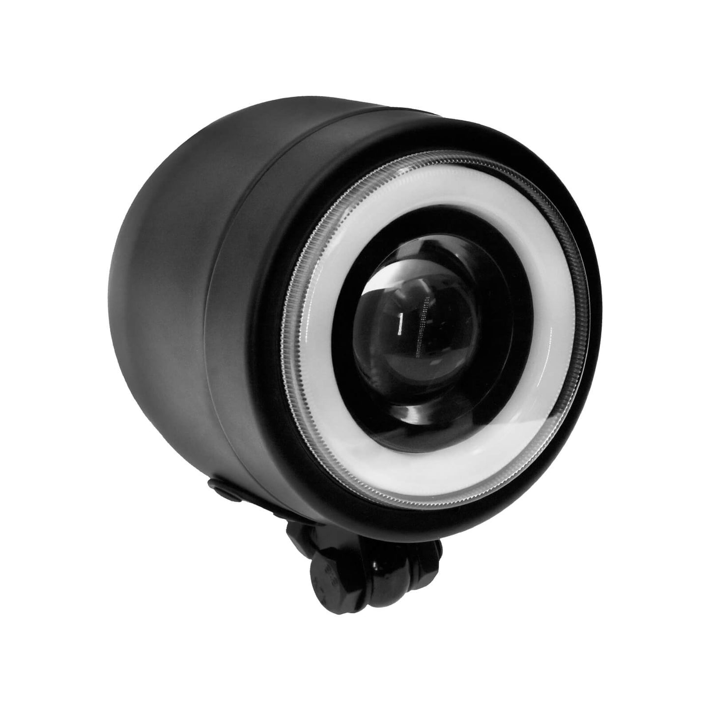 4.3" LED Headlight High Low w/ White Light Black Fit For Harley Sportster XL | HCmotorku