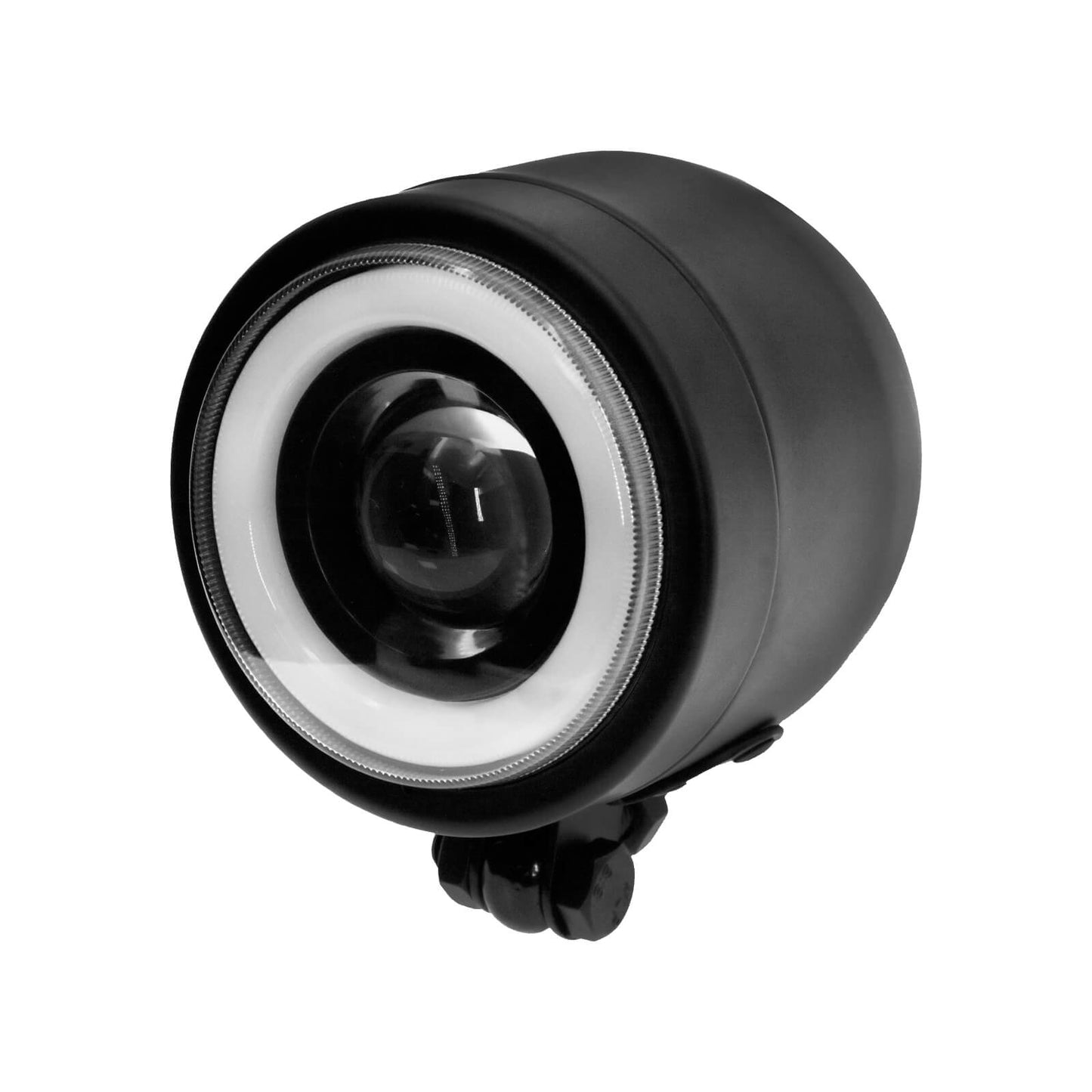 4.3" LED Headlight High Low w/ White Light Black Fit For Harley Sportster XL | HCmotorku