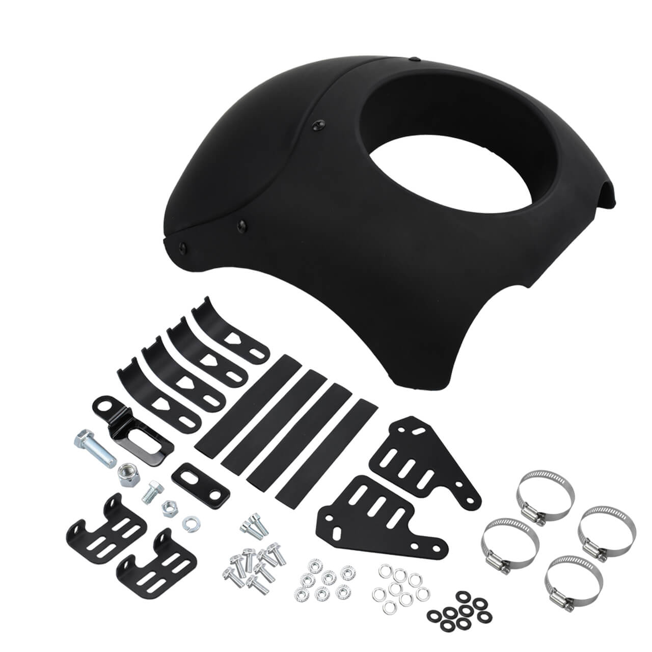 5.75" Headlight Fairing Windshield for Harley Sportster Dyna Touring | HCmotorku