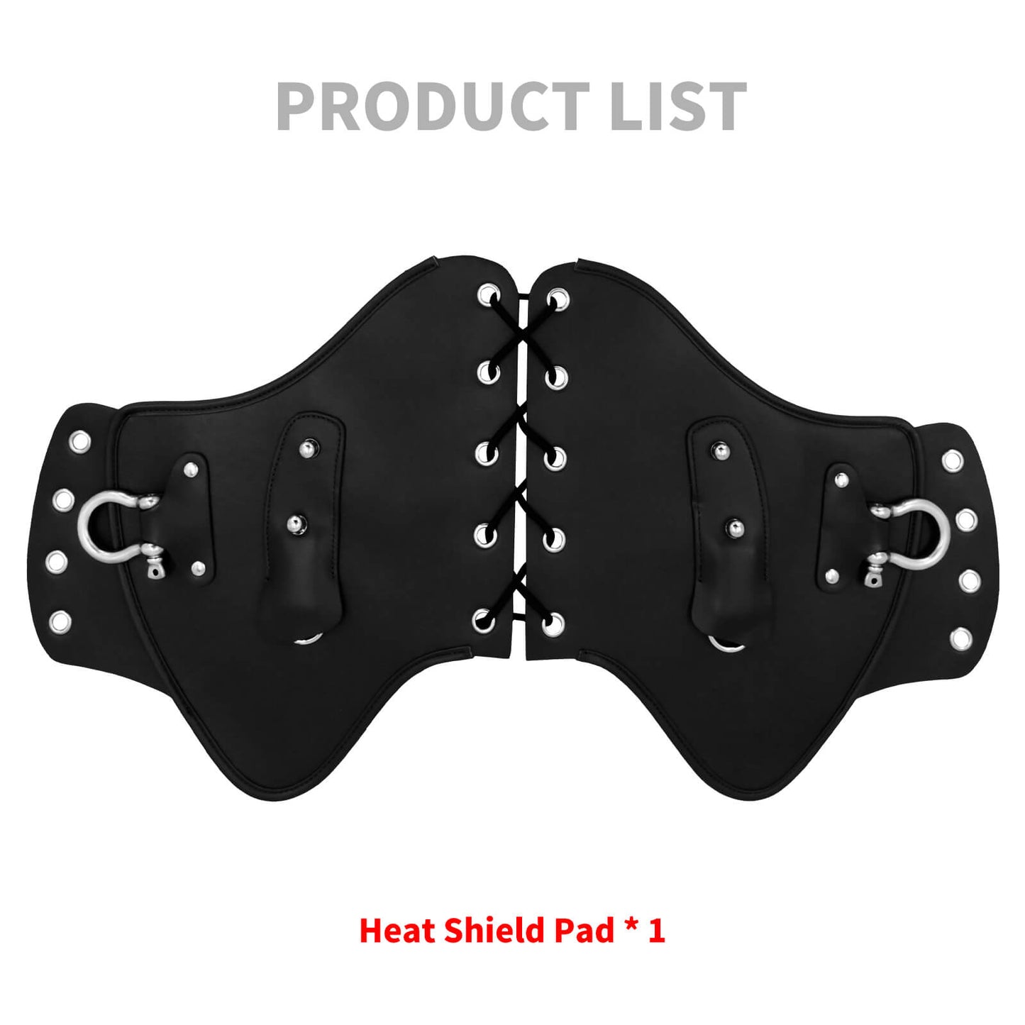 Motorcycle Heat Saddle Shield PU Leather Deflector Fit For Harley Bikes Honda | HCmotorku
