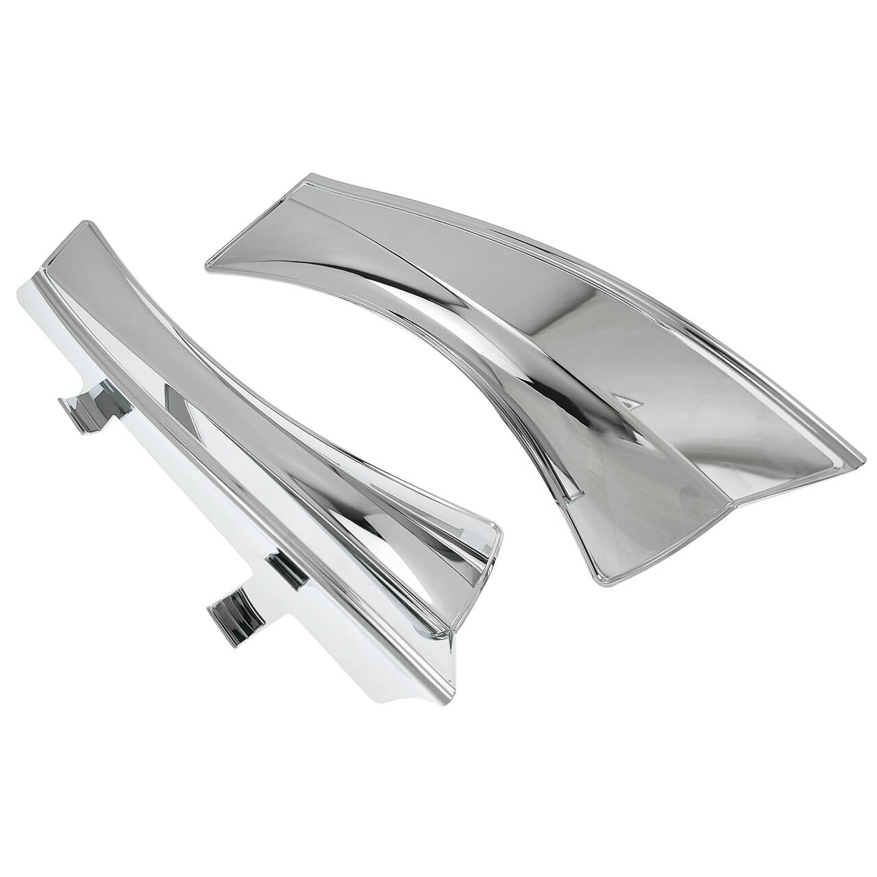 Saddle Heat Shield Air Deflectors Chrome For Victory Cross Country Magnum 2010-2016 | HCmotorku