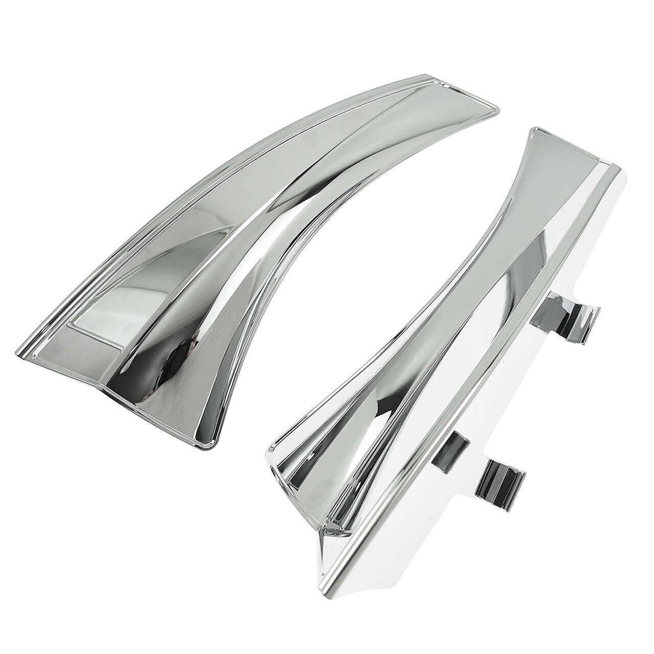 Saddle Heat Shield Air Deflectors Chrome For Victory Cross Country Magnum 2010-2016 | HCmotorku