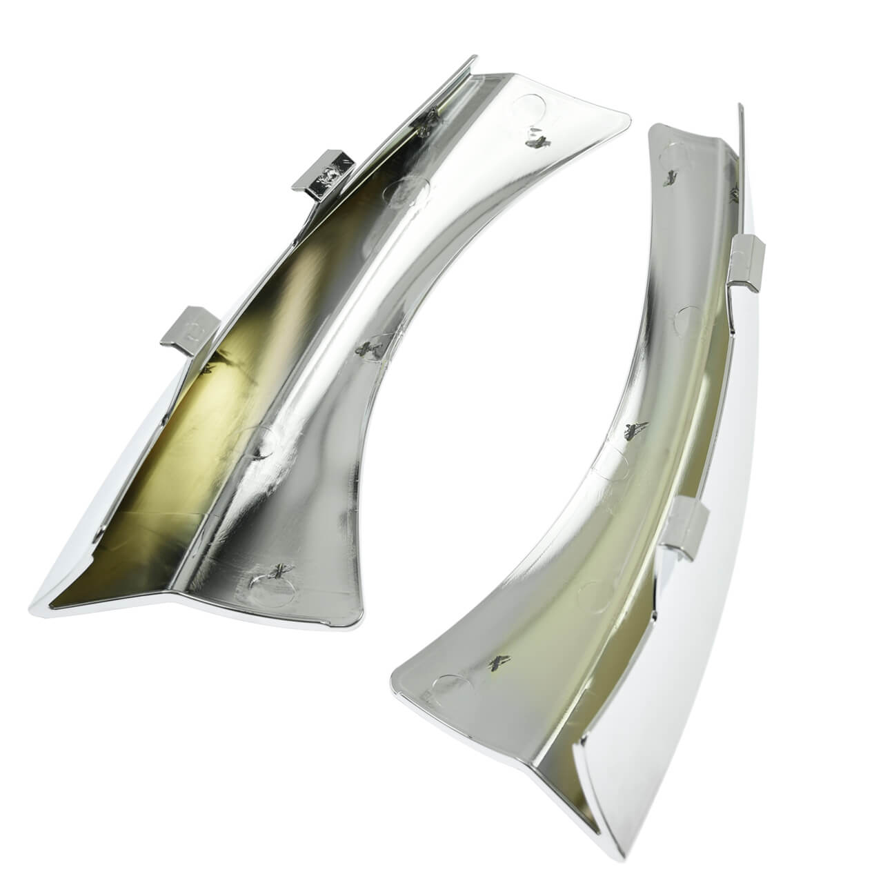 Saddle Heat Shield Air Deflectors Chrome For Victory Cross Country Magnum 2010-2016 | HCmotorku