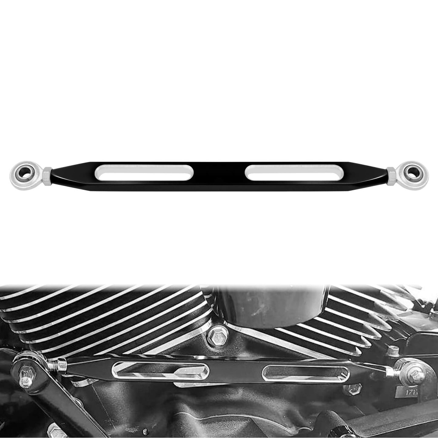 Floorboard Set Brake Shifter Lever Pegs Linkage Fit For Harley Touring 2014-UP 2024 Ultra Limited | HCmotorku