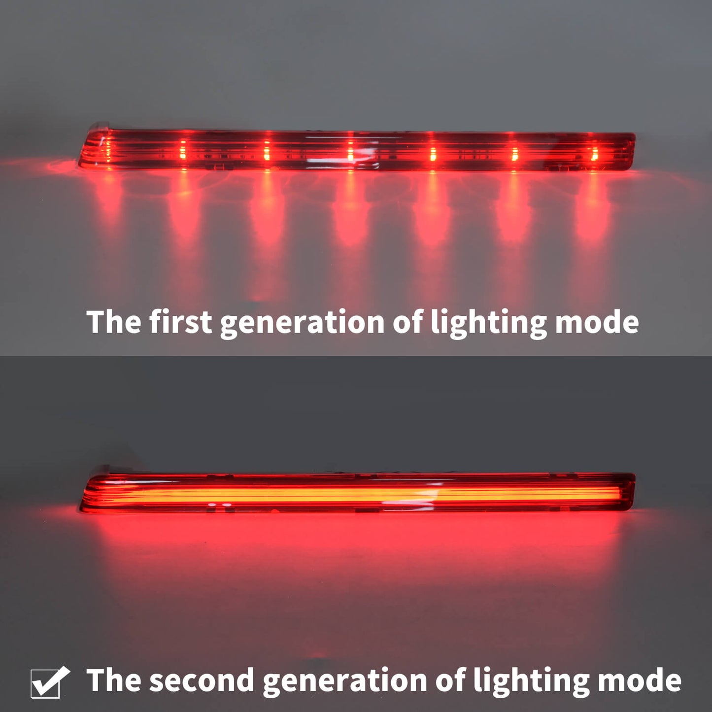 Pack Accent Side Panel LED Light Red For Harley FLH Trike CVO 2006-2005 | HCmotorku