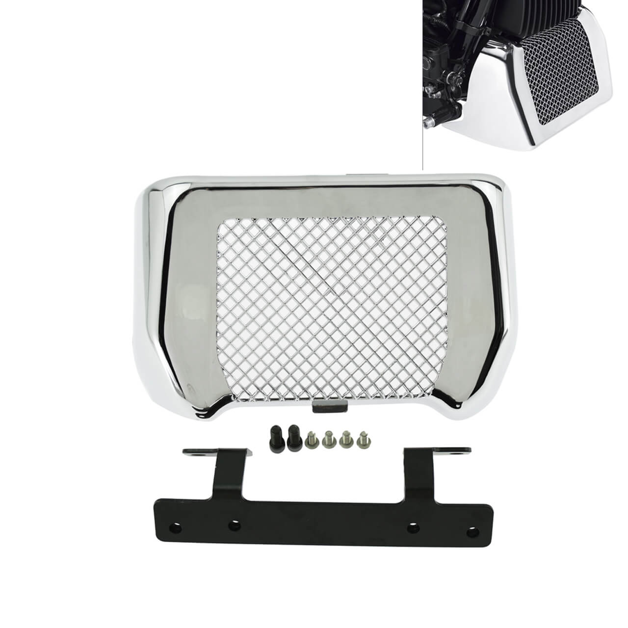 Motorcycle Oil Cooler Cover for Harley Freewheeler Touring 2017-2025 | HCmotorku