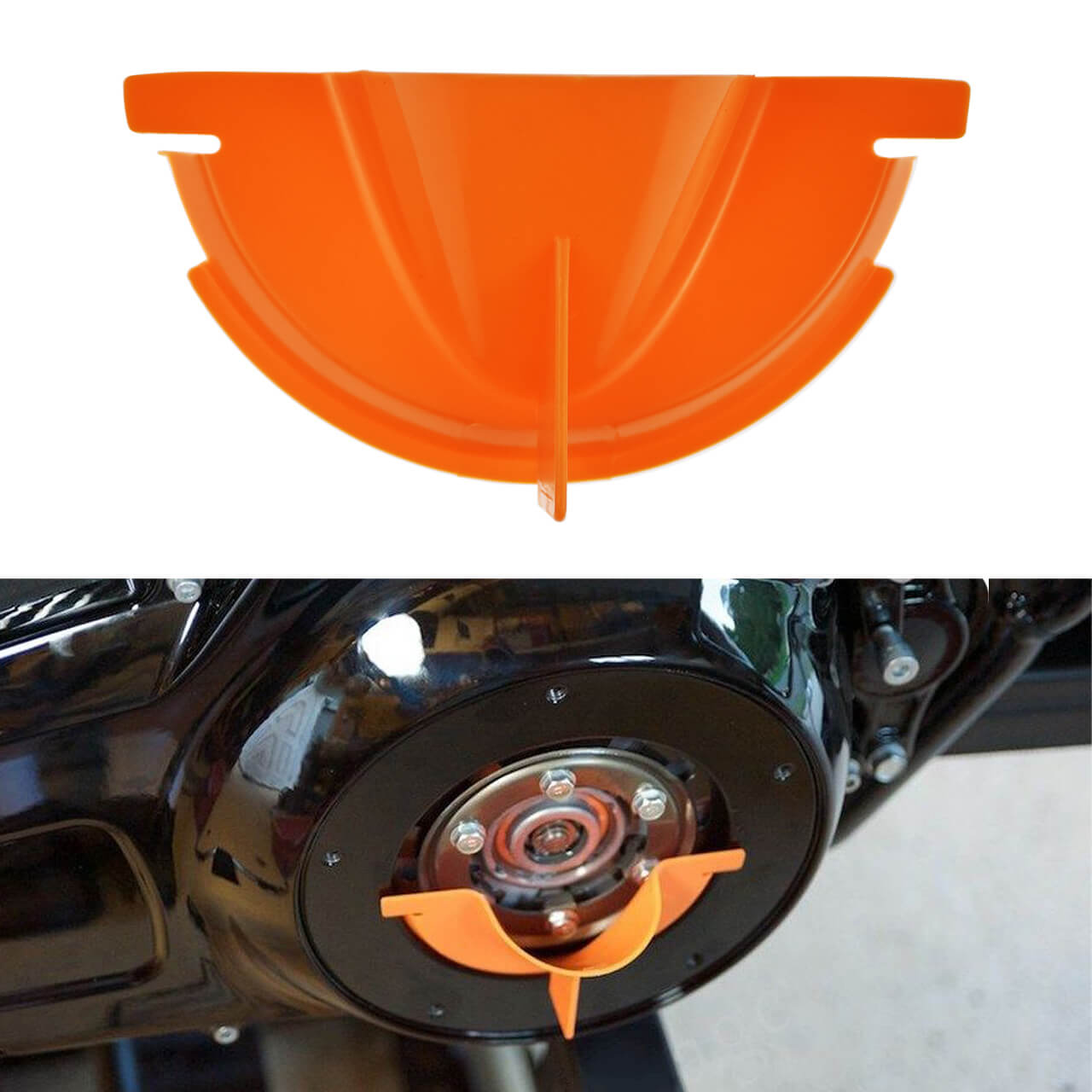 1pc Motorcycle Primary Case Oil Fill Funnel Fit Harley Touring Dyna Softail | HCmotorku