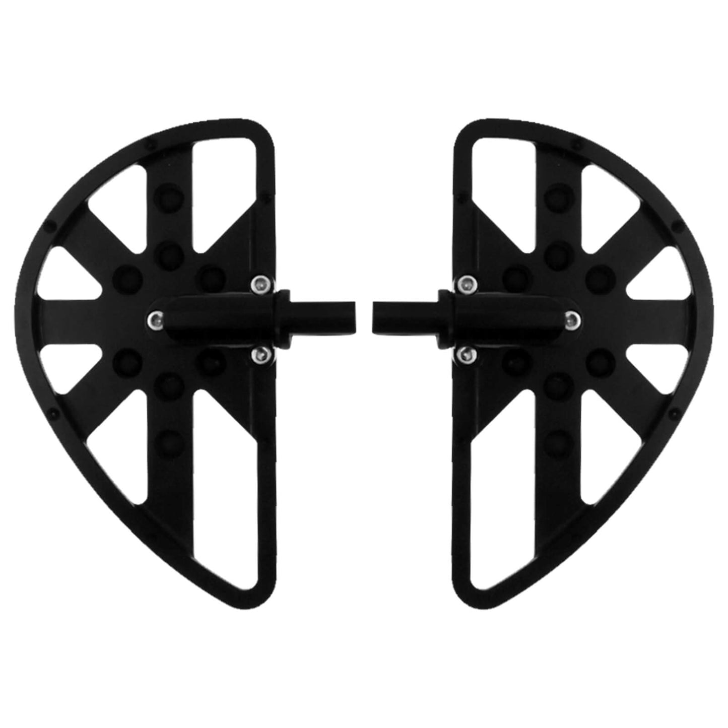 Hollow Rear Passenger Male Foot Pegs Fit For Harley Touring Glides Dyna Softail | HCmotorku