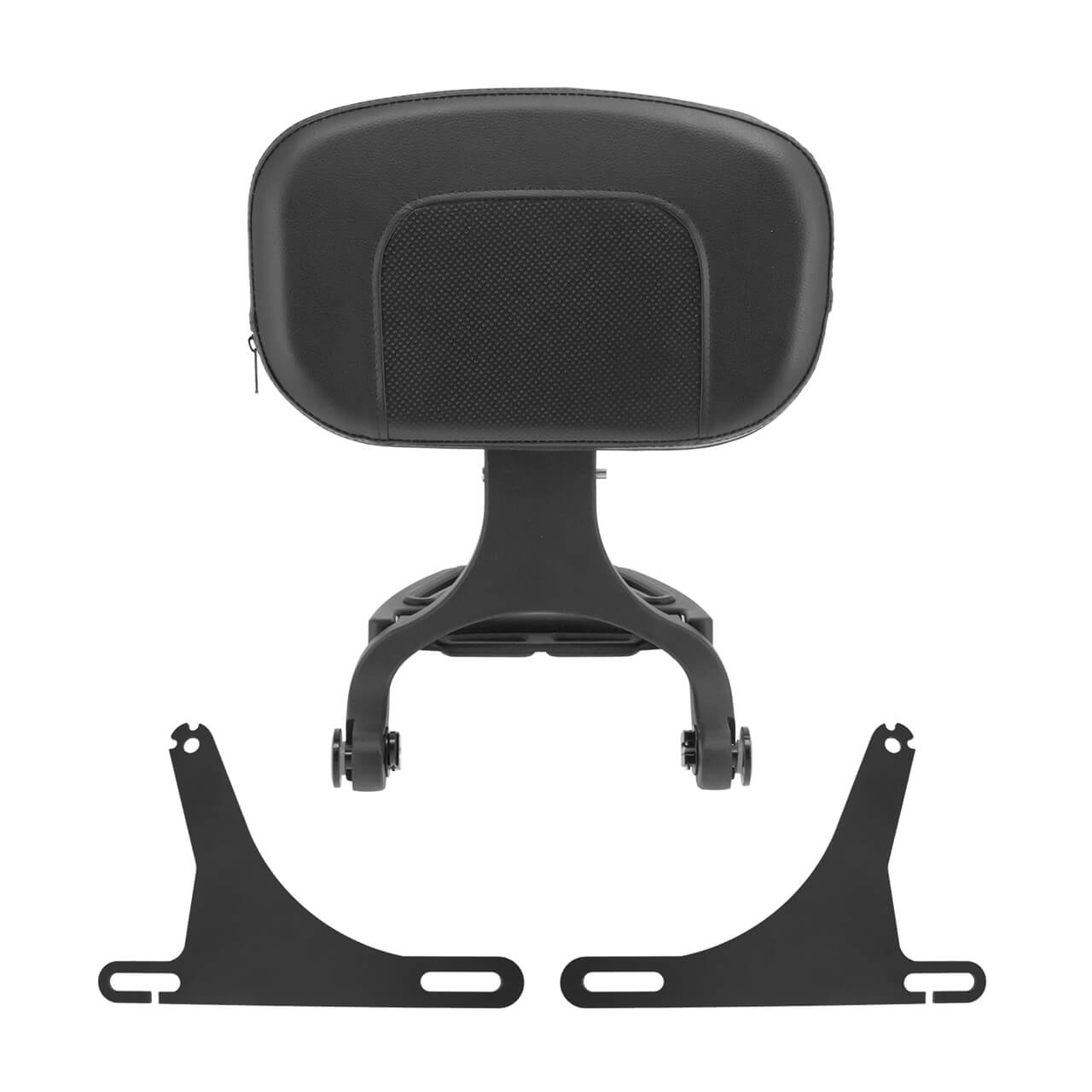 Multi-Purpose Driver & Passenger Backrest Black Fit For Harley Dyna 2006-2017 | HCmotorku