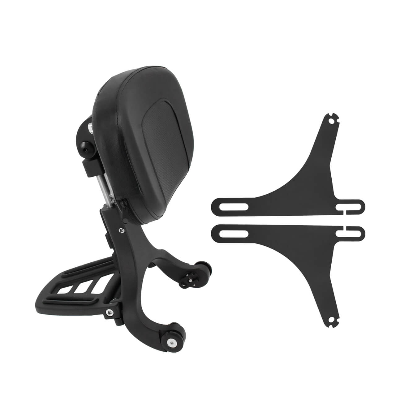 Multi-Purpose Driver & Passenger Backrest Black Fit For Harley Dyna 2006-2017 | HCmotorku