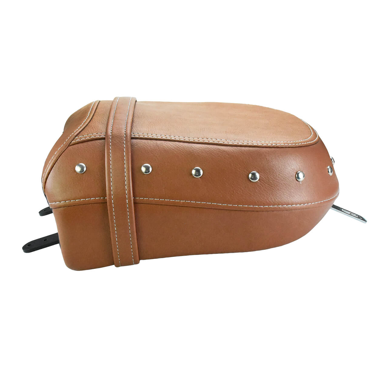 Brown Rear Passenger Seat Pillion Pad Fit For Indian Chief Dark Horse Roadmaster | HCmotorku