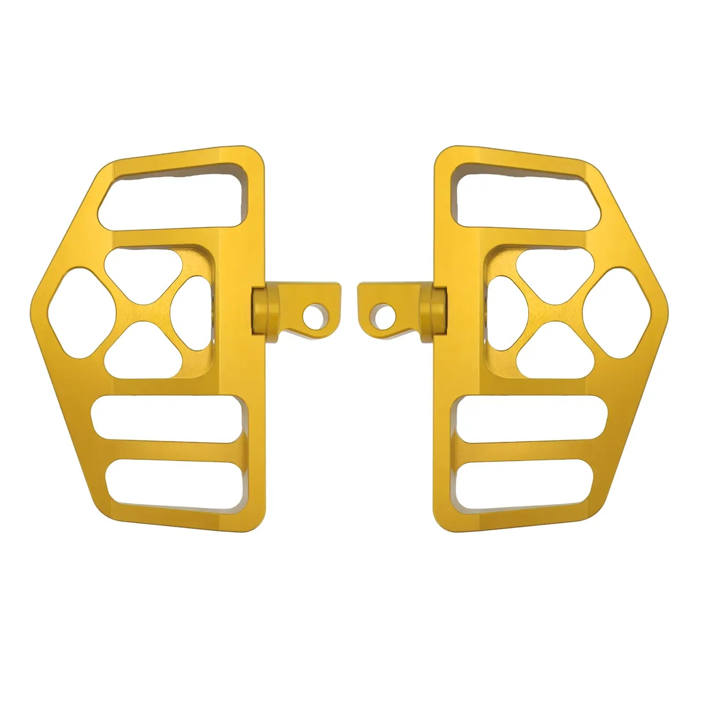 Passenger Floorboards Foot Pegs Gold For Harley Softail Touring 1986-2025 | HCmotorku