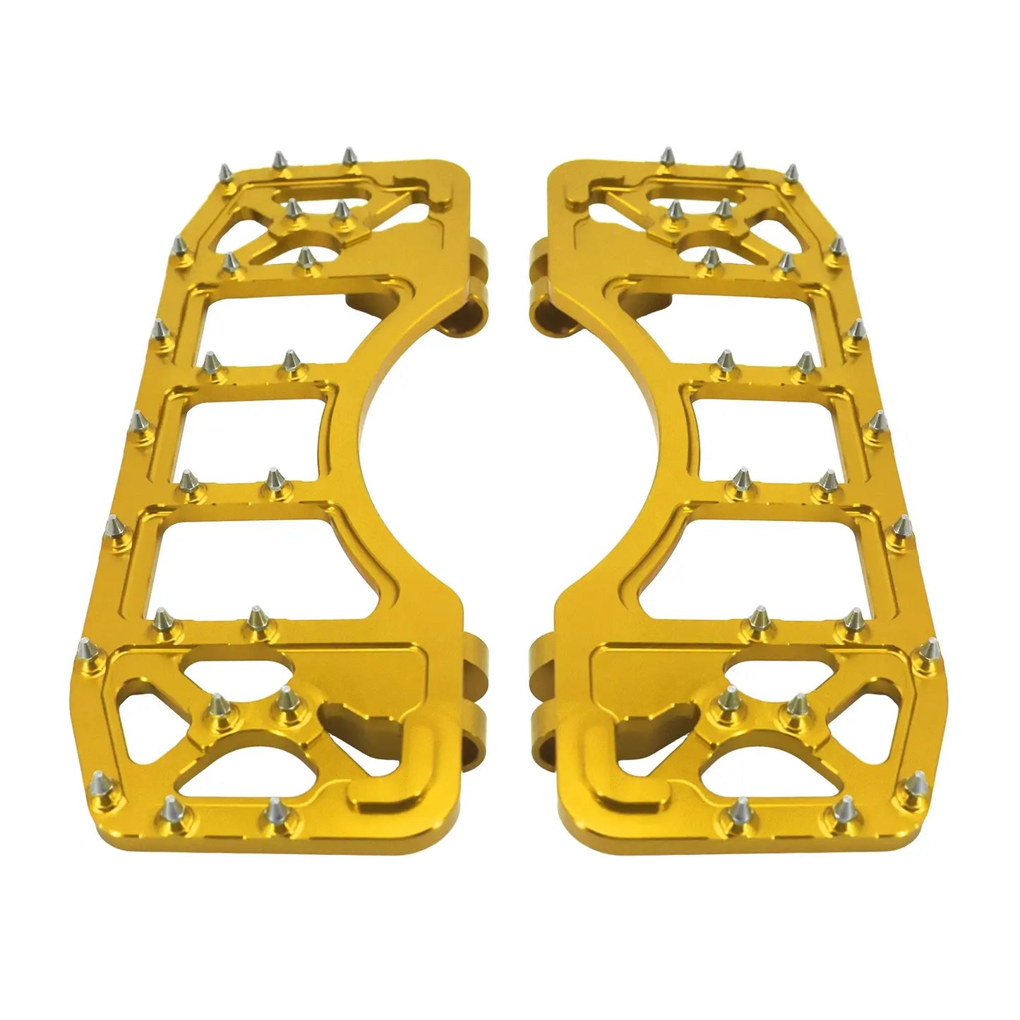 Passenger Floorboards Foot Pegs Gold For Harley Softail Touring 1986-2025 | HCmotorku