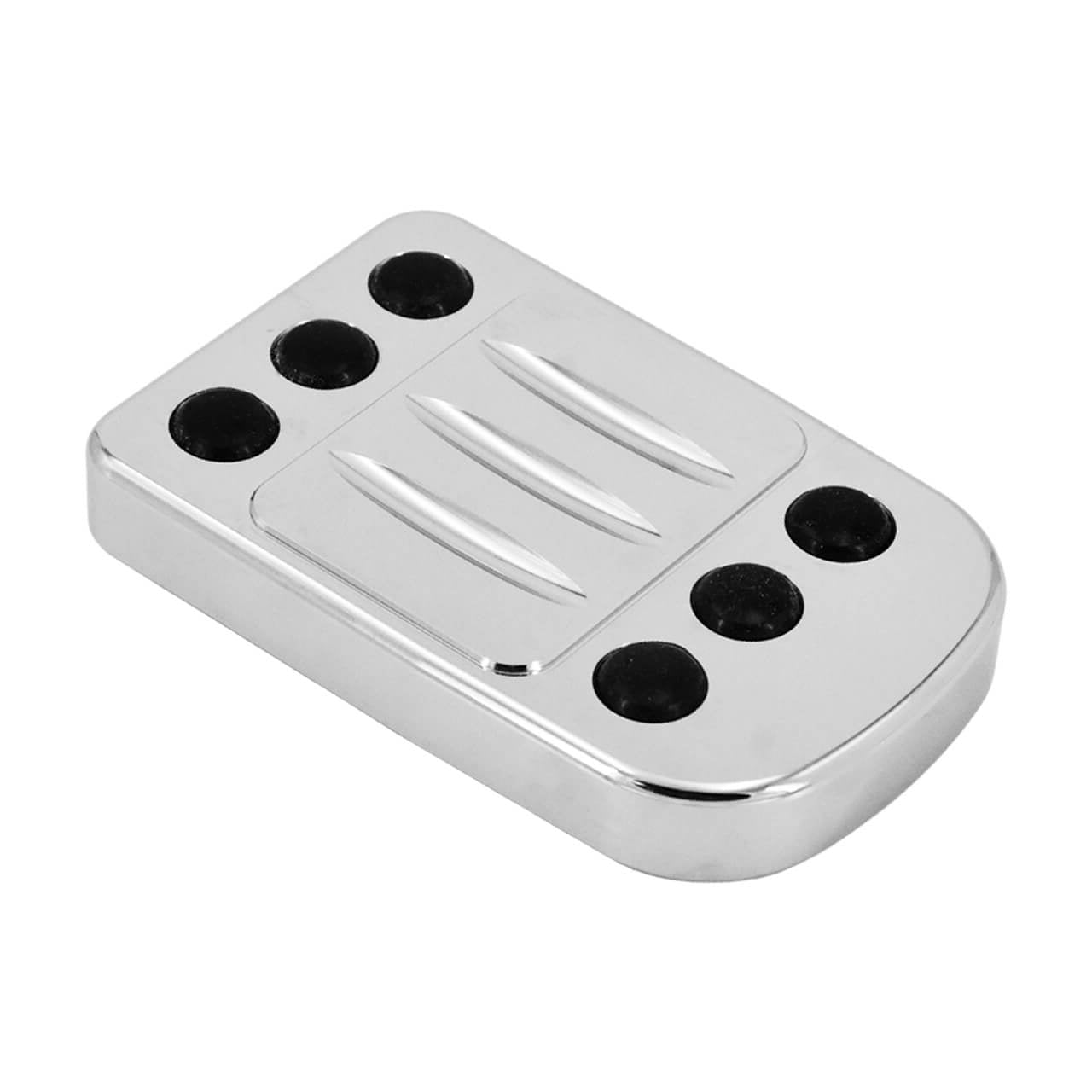Brake Pedal Pad Cover Chrome Fit Harley Touring Electra Street Glide 1980-2025 | HCmotorku