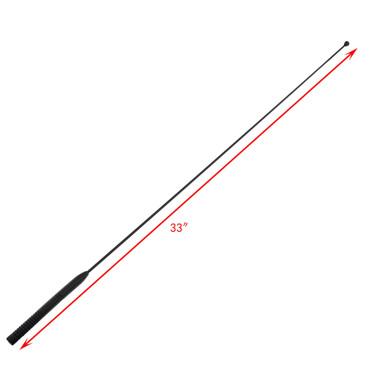 33" AM FM Rubber Radio Antenna For Harley Touring Street Electra Glide | HCmotorku