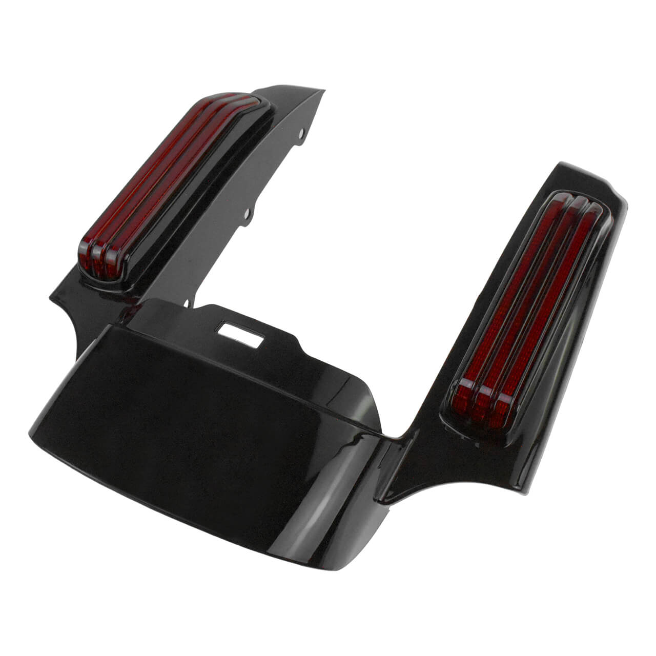 Rear Fender Fascia LED Light w/ Red Lens For Harley Touring Road Street Glide 2014-2025 | HCmotorku