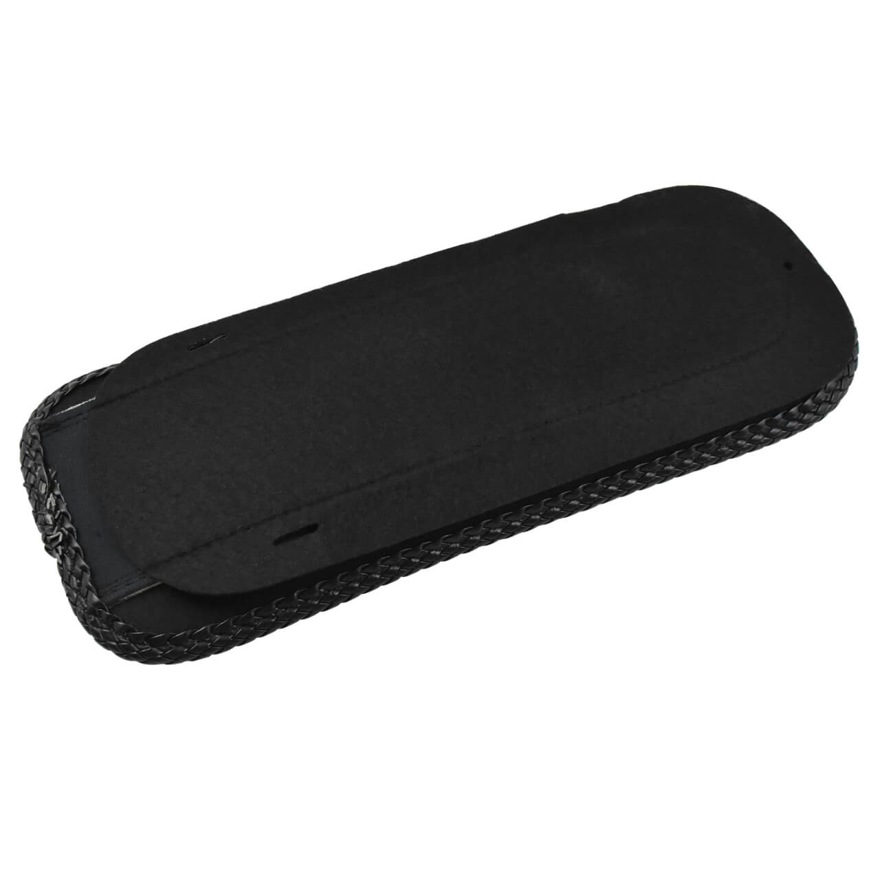 Rear Leather Diamond Fender Bib Solo Seat Cover For Harley FLHX FLTR 2009-2025 | HCmotorku