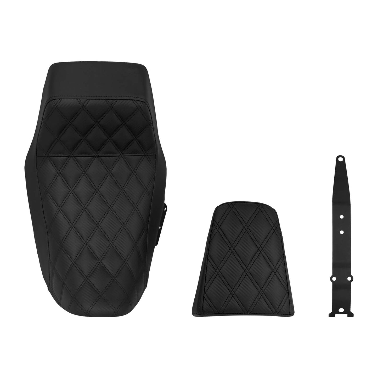 Driver Passenger Leather Diamond One-Piece Seat For Harley Nightster RH975 RH975S 2022-UP | HCmotorku