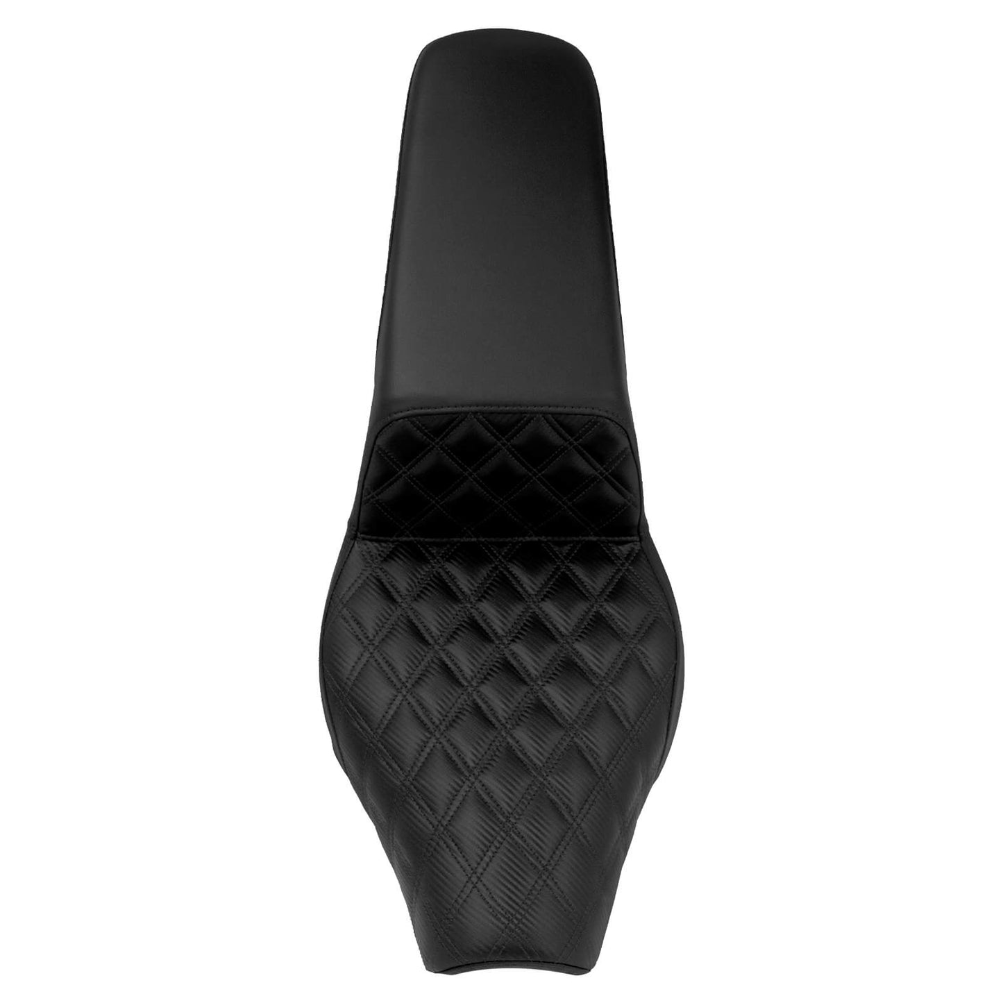 Bevel Two-Up Seat Driver Passenger Black Fit for Harley Softail 2018-2025 | HCmotorku