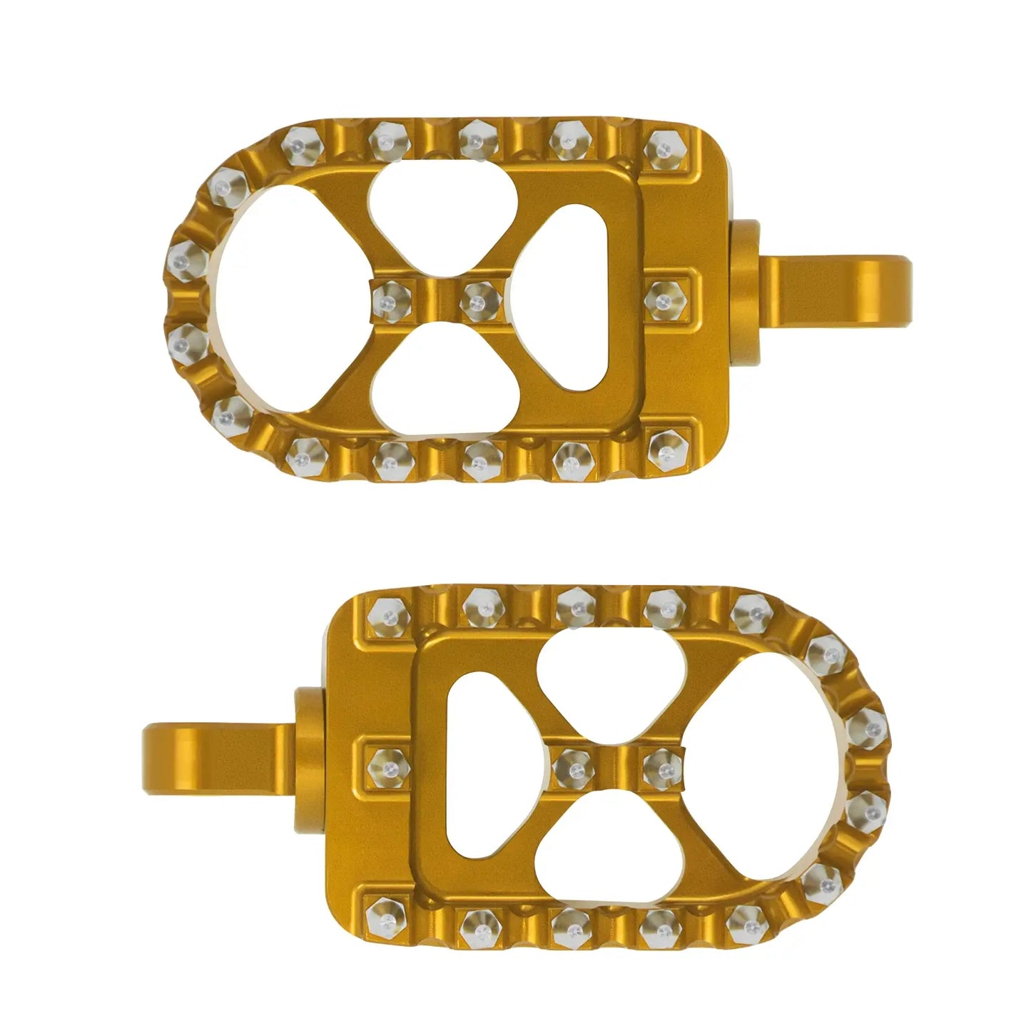 CNC Foot Pegs Floorboards MX Fat Pedals Fit Harley Softail Road King | HCmotorku