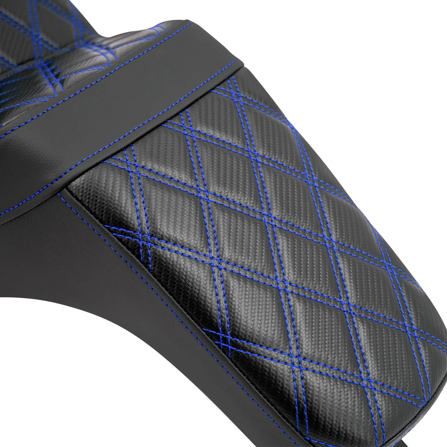 Step Up Gel Seat Driver Passenger Seat Blue For Harley Low Rider 2018-2024 | HCmotorku