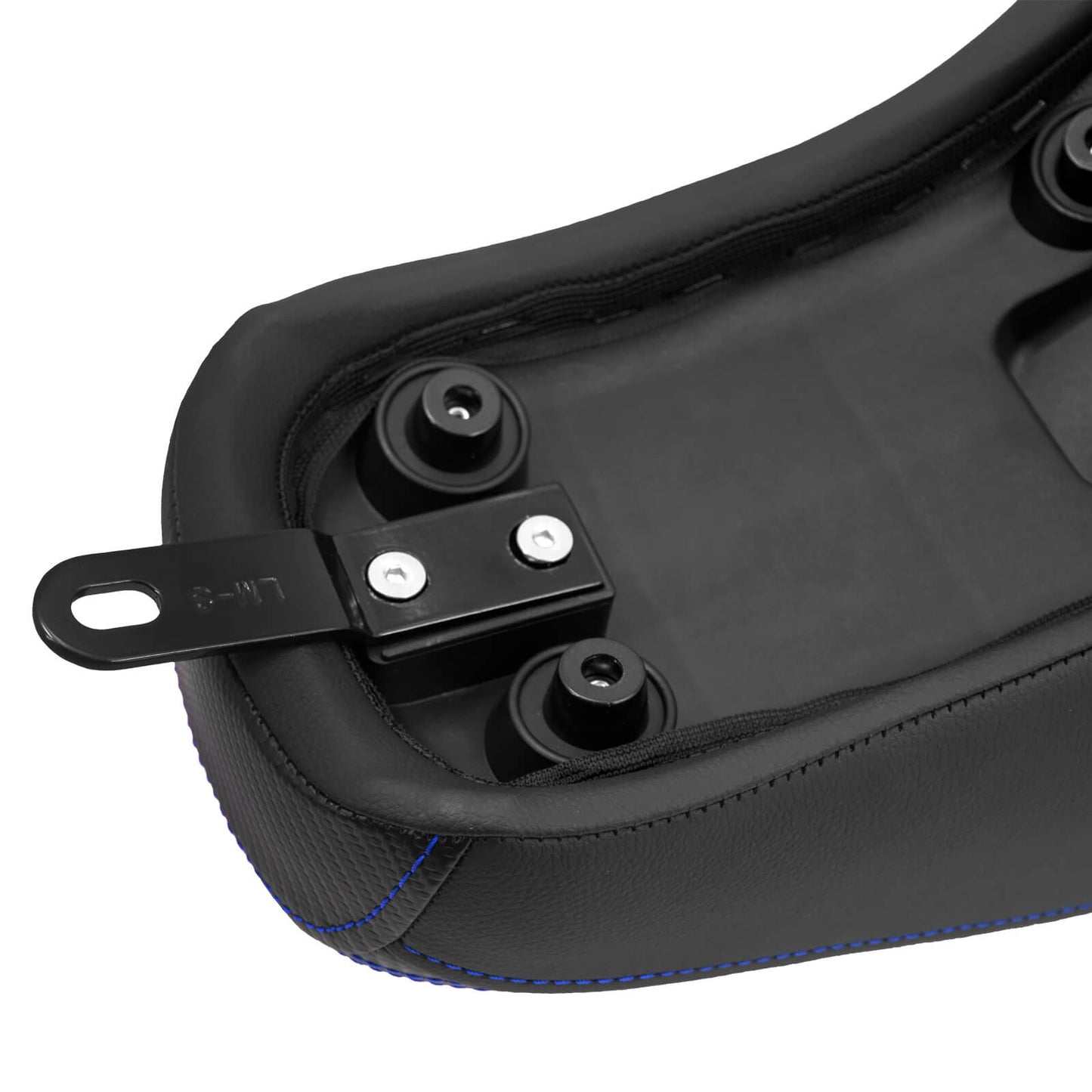 Step Up Gel Seat Driver Passenger Seat Blue For Harley Low Rider 2018-2024 | HCmotorku