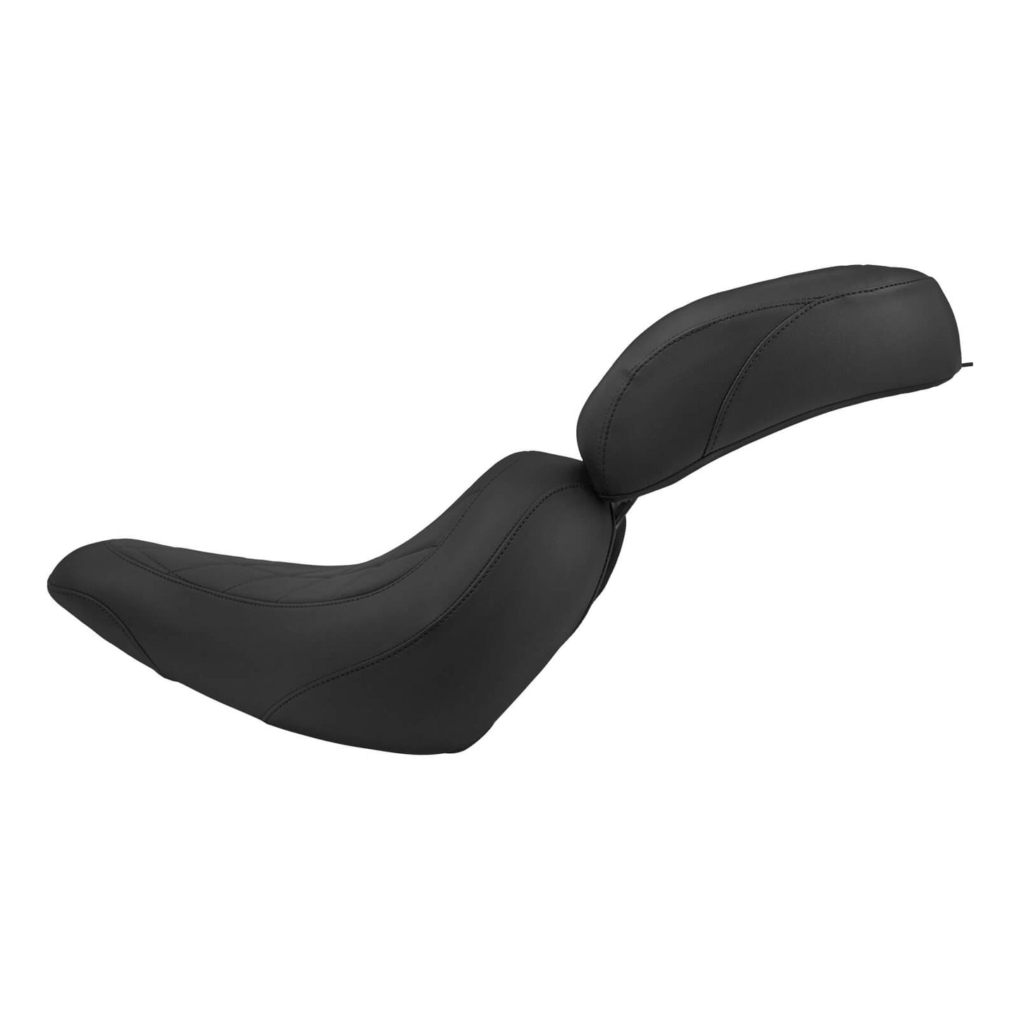 Driver Solo Seat Passenger Pillion Cushion Black Fit For Harley Fat Boy 2018-2024 | HCmotorku