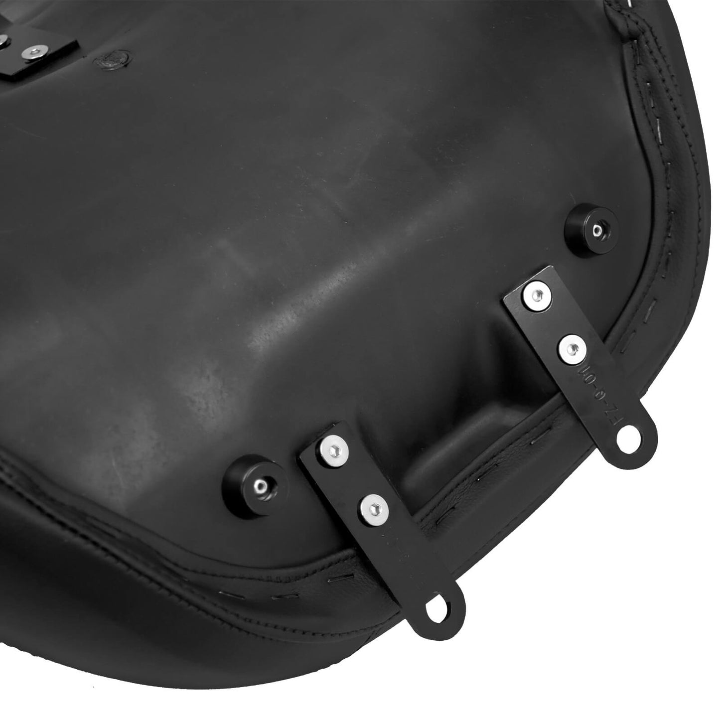 Driver Solo Seat Passenger Pillion Cushion Black Fit For Harley Fat Boy 2018-2024 | HCmotorku