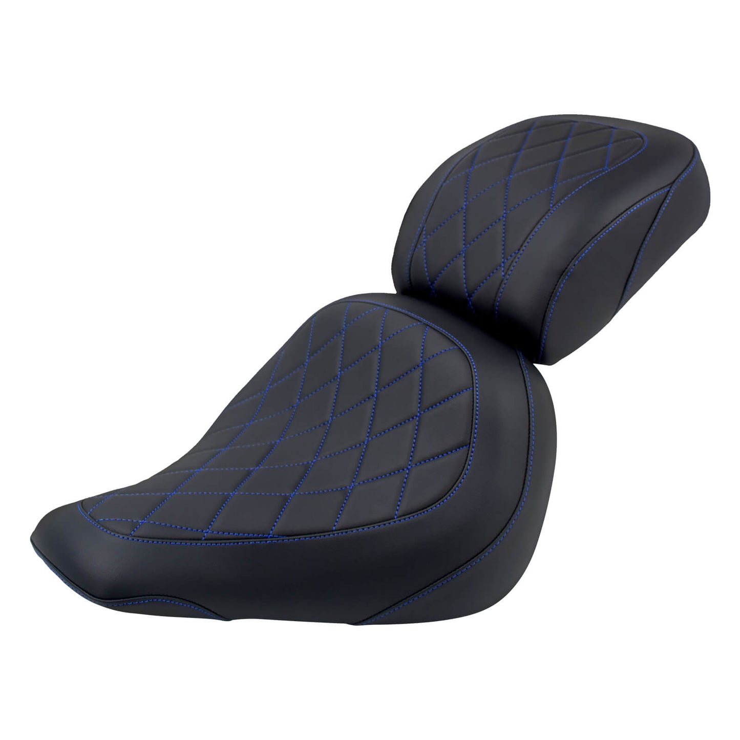 Driver & Passenger Seats For Harley Breakout 2023-2024 Fat Boy 2018-2024 Blue Diamond | HCmotorku