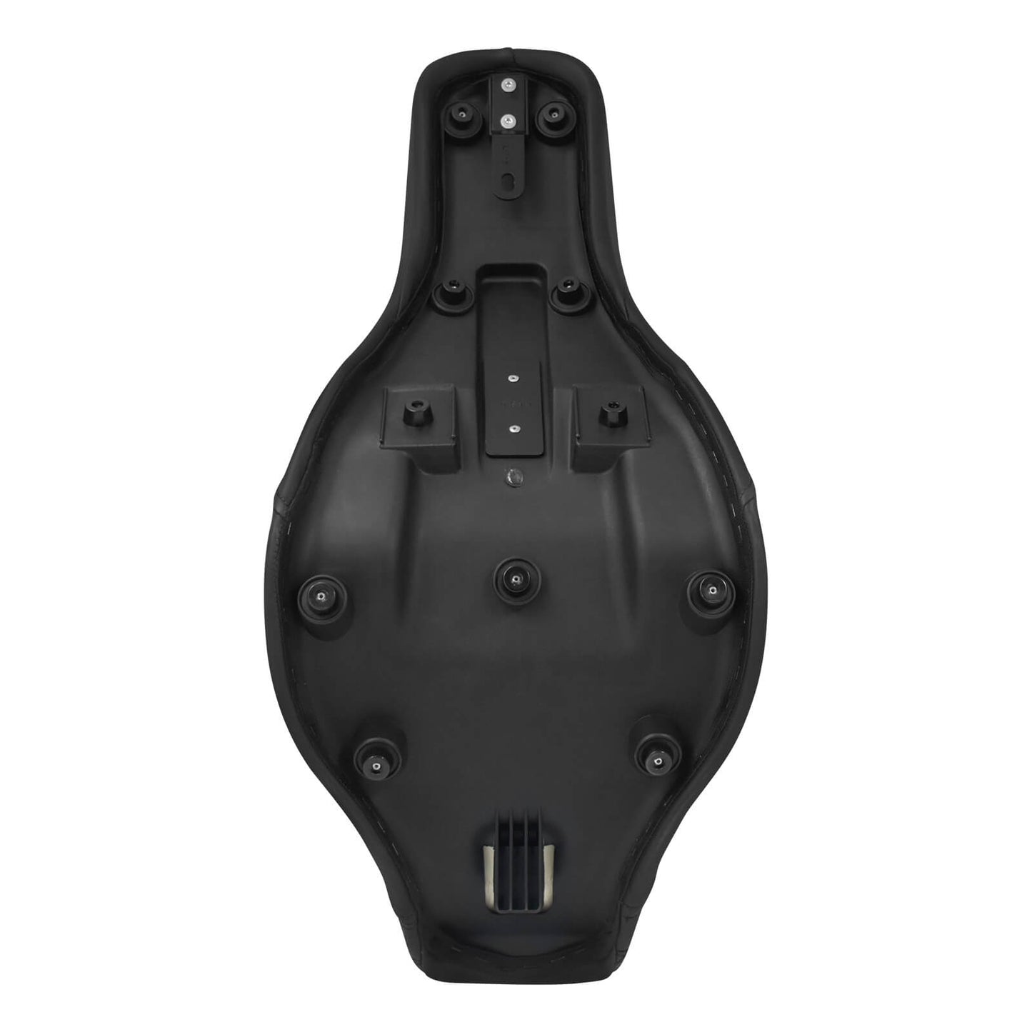 Driver Passenger Gel Seat w/ Backrest Black For Harley Low Rider FXLRST 2018-2024 | HCmotorku