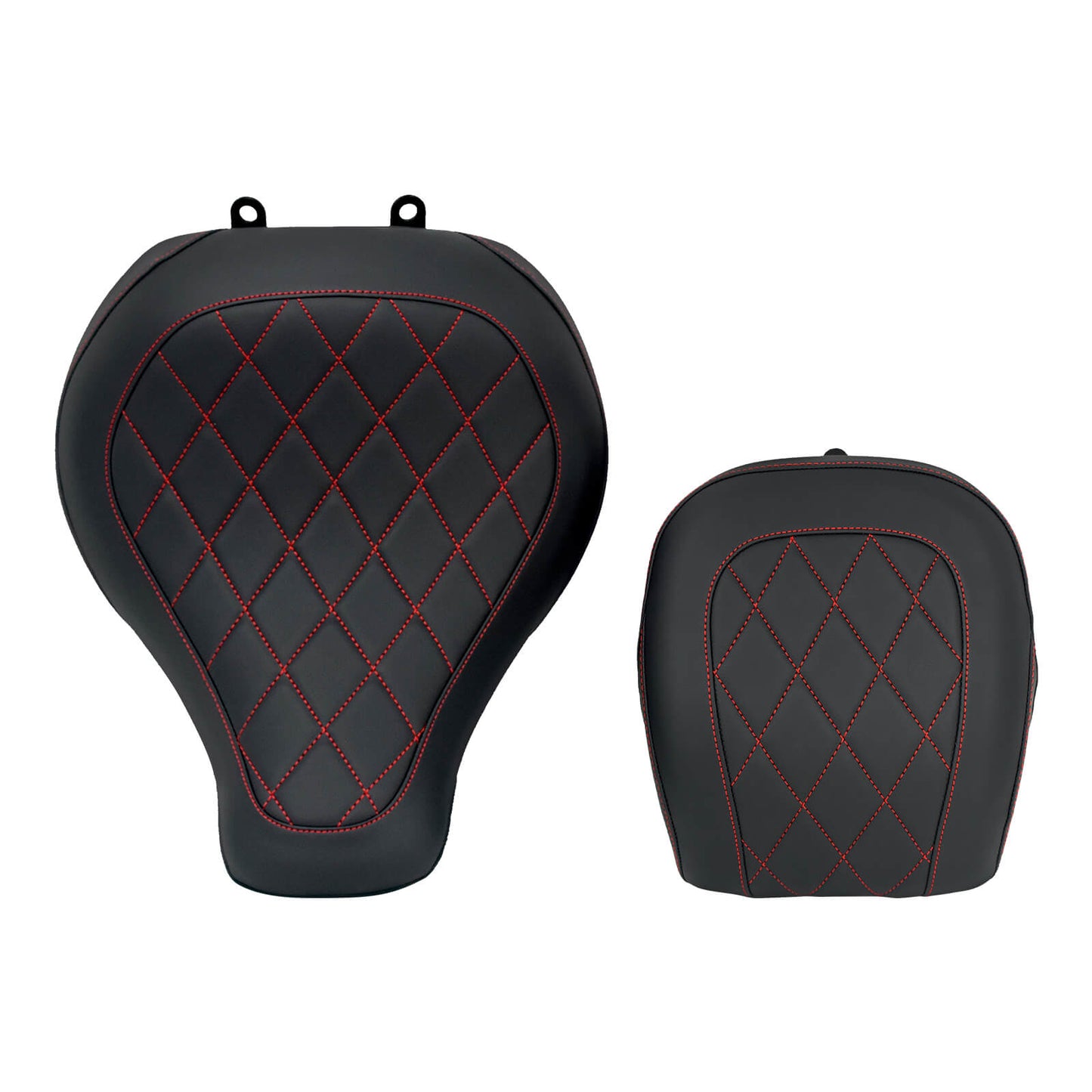 Driver Passenger Seats Fit For Harley Fat Boy FLFB FLFBS 2018-2024 Red & Black | HCmotorku
