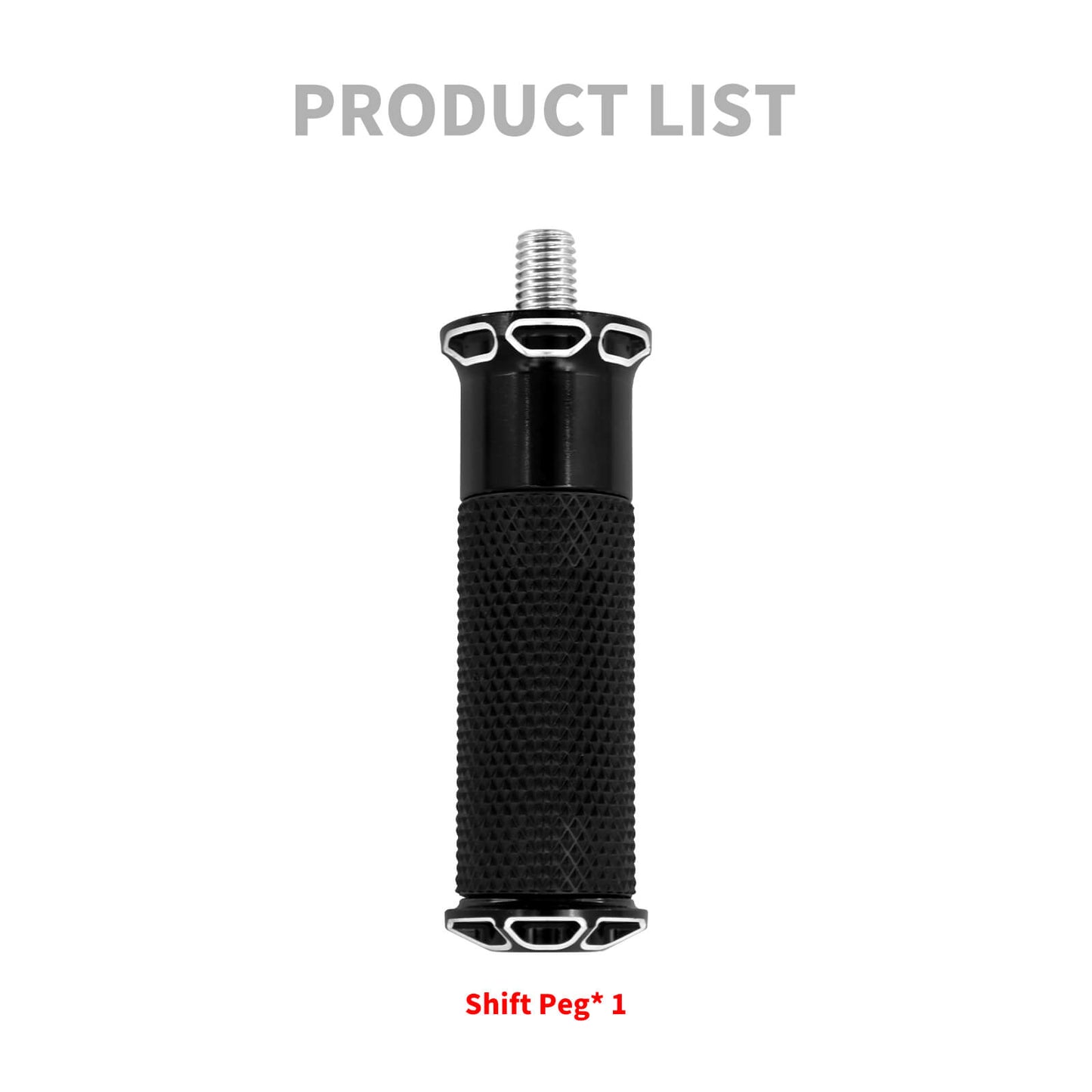 Particles Anti Slip Shifter Foot Peg For Harley Touring Sportster Dyna Softail 1984-2025 | HCmotorku