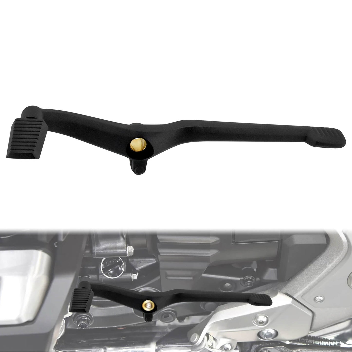 Omni Heel Toe Shifter Shift Lever W/Peg Matte Black Fit For Honda Gold Wing 2018-UP | HCmotorku
