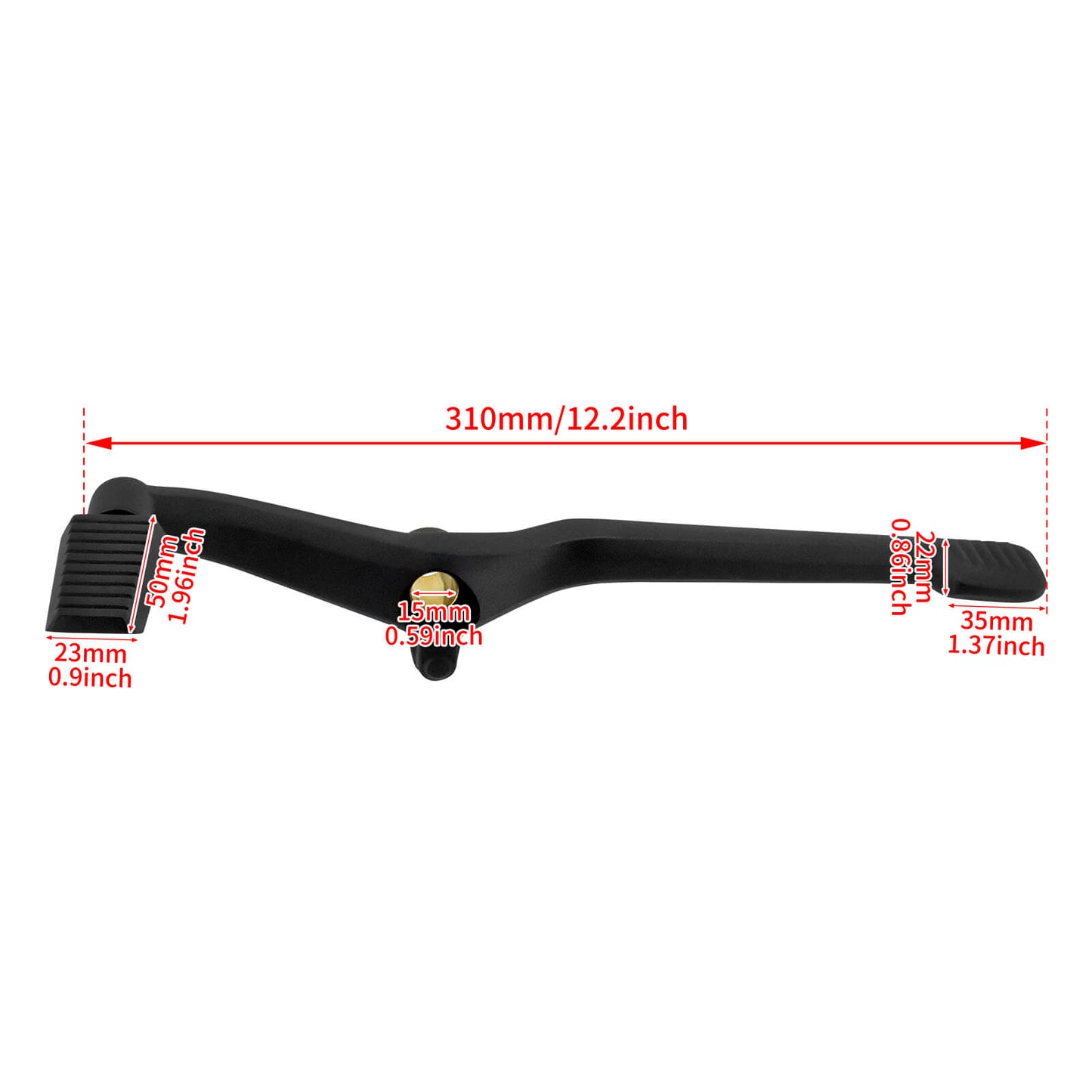 Omni Heel Toe Shifter Shift Lever W/Peg Matte Black Fit For Honda Gold Wing 2018-UP | HCmotorku
